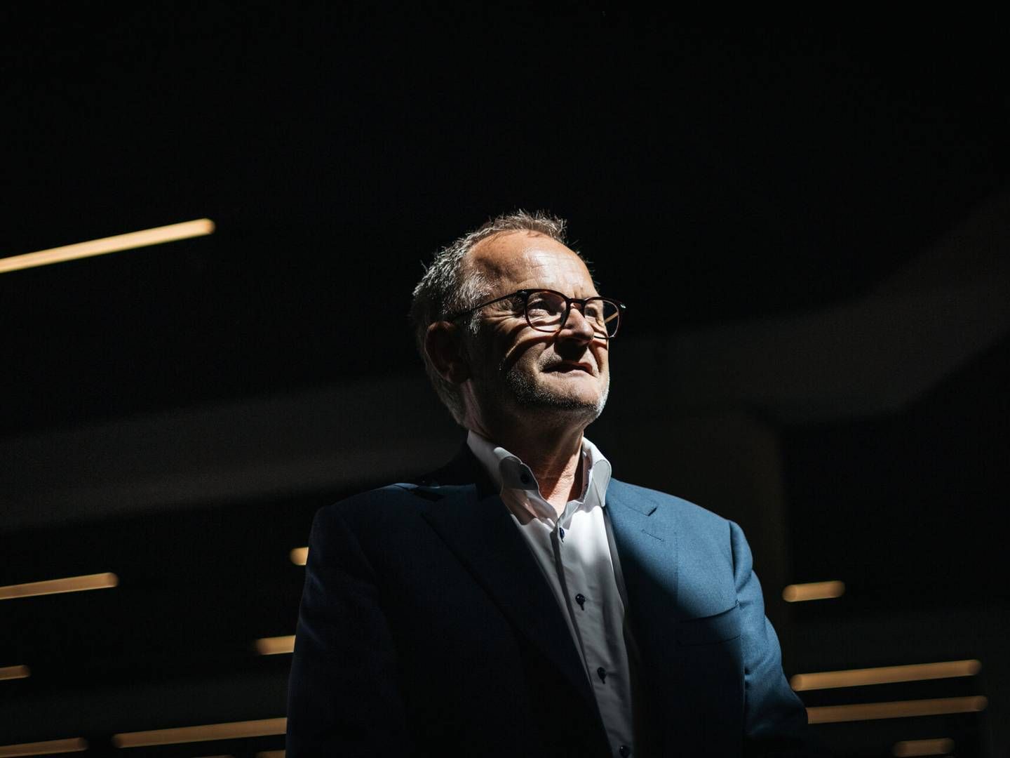 Lars Dige Knudsen, formand for Aarhus Lufthavn. | Foto: Martin Thomas Ford/Ritzau Scanpix