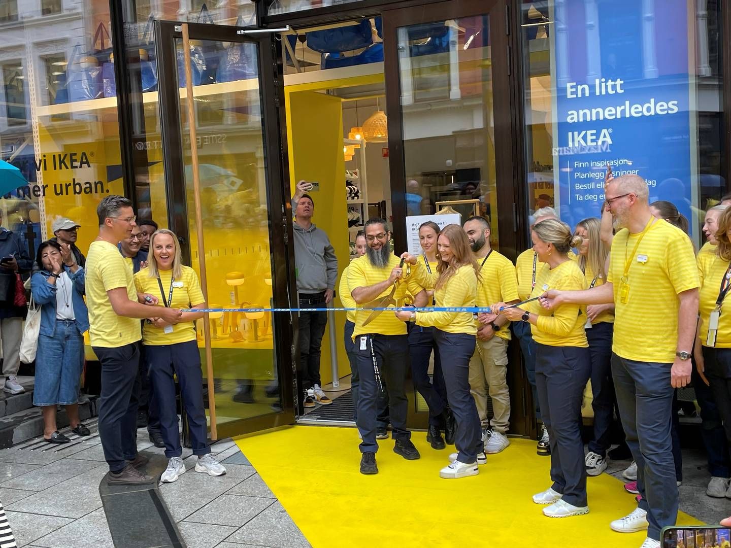MULIG STREIK: Den nyåpnede Ikea-butikken på Karl Johan kan bli rammet av streik. | Foto: Fredrik Andersson/HandelsWatch