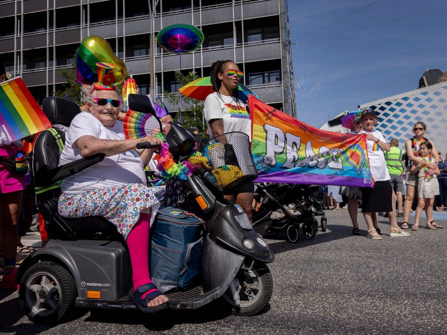 Selv om Copenhagen Pride er kommet med "uklare signaler", vil Finansforbundet også gå med til paraden i 2024, bekræfter næstformand i Finansforbundet, Steen Lund Olsen. | Foto: Mads Nissen/Ritzau Scanpix