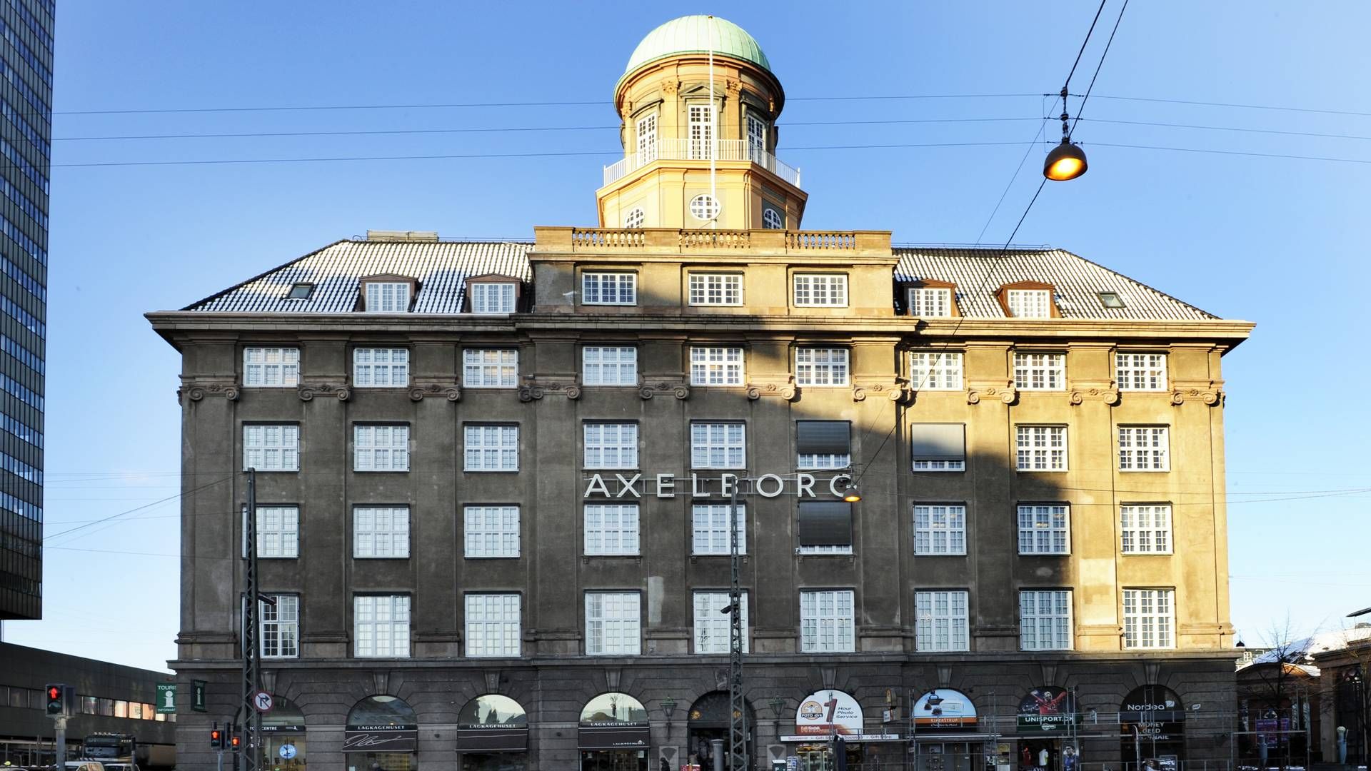 Landbrug & Fødevarer hører hjemme på Axelborg, hvor der er blevet fundet PCB i en del af bygningen. | Foto: Mik Eskestad