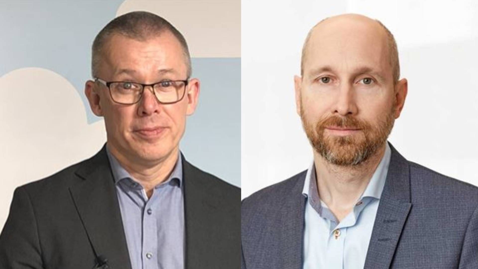 Marcus Blomberg (right) is replacing Michael Tjeller (left) as head of asset management af Folksam. | Photo: Juha Hartomaa / Folksam PR