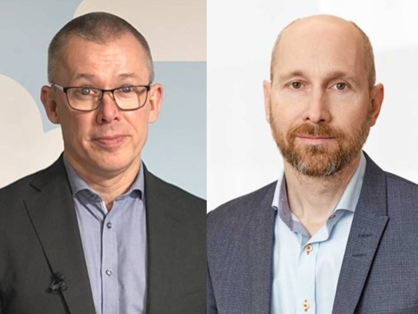 Marcus Blomberg (right) is replacing Michael Tjeller (left) as head of asset management af Folksam. | Foto: Juha Hartomaa / Folksam PR