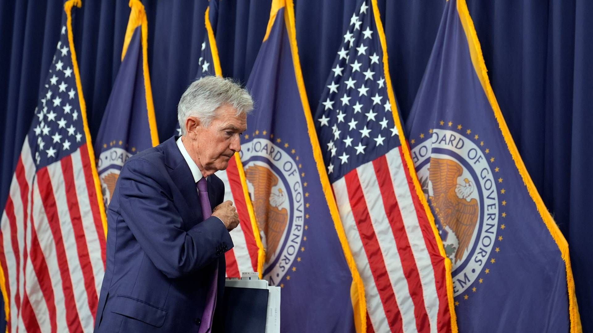 VIKTIG MANN: Jerome Powell er styreformann i the Federal Reserve Board. Han er i praksis USAs sentralbanksjef, enda hans offisielle tittel forblir en annen. | Foto: AP Photo/Susan Walsh, File/NTB