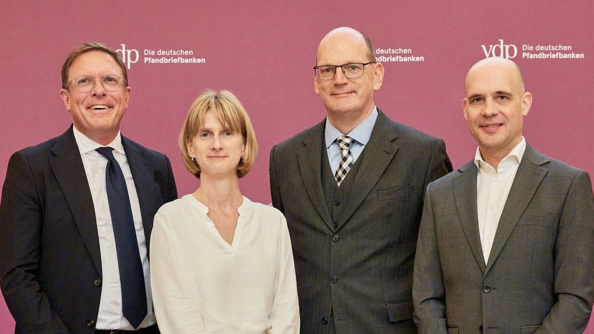 Die neue Führungsspitze des VDP: Jens Tolckmitt, Annett Wünsche, Tim Lassen und Sascha Kullig (von links). | Foto: Vdp
