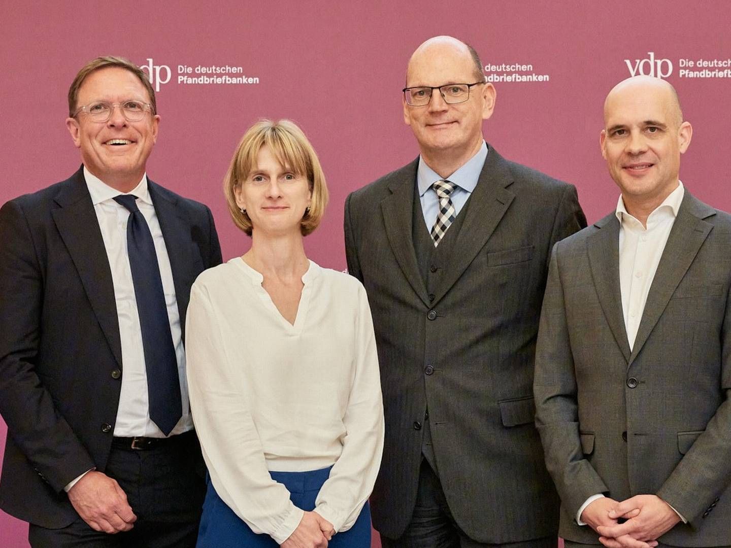 Die neue Führungsspitze des VDP: Jens Tolckmitt, Annett Wünsche, Tim Lassen und Sascha Kullig (von links). | Foto: Vdp
