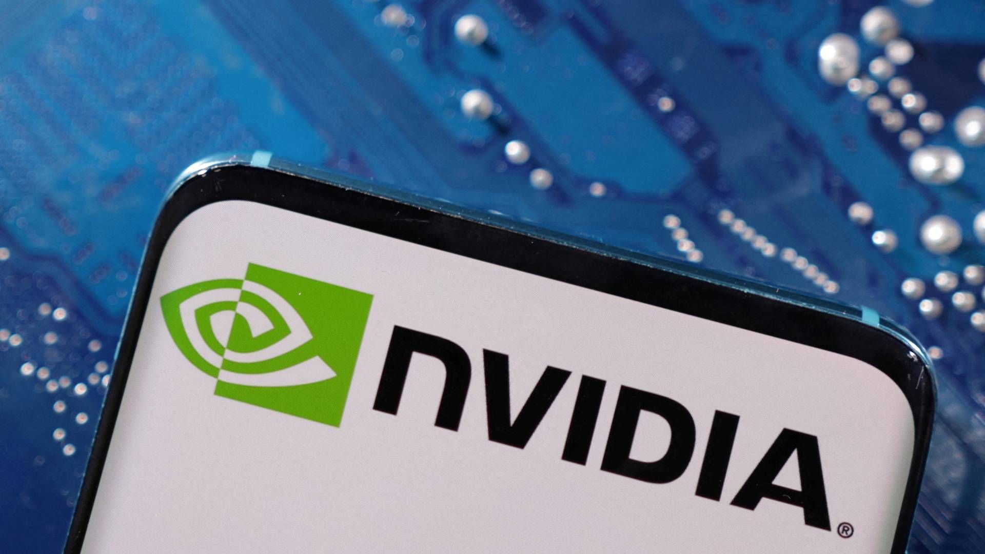 Chipgiganten Nvidia har været en af de mest hypede aktier de seneste år som følge af opblomstringen af kunstig intelligens. Aktien er på fem år steget 3100 pct. | Foto: Dado Ruvic