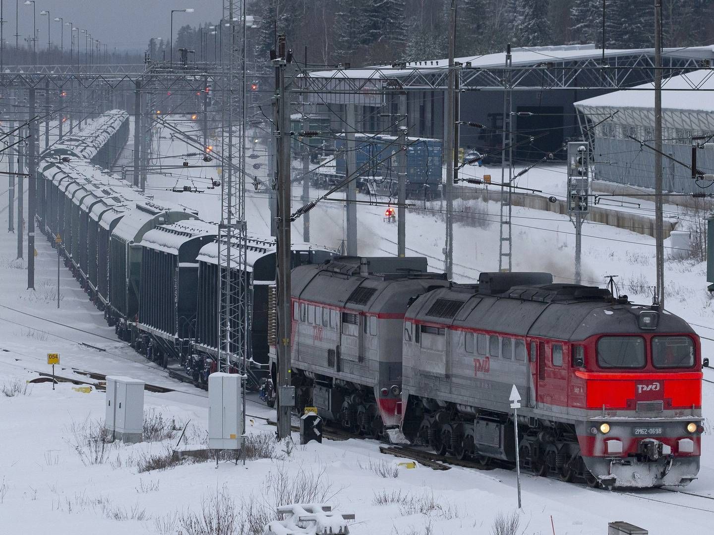 Rail freight from Asia through Russia to Europe has become a more popular mode of transportation in recent months due to the turmoil in the Red Sea, which has significantly extended transit times for sea freight. | Photo: Lehtikuva/Reuters/Ritzau Scanpix