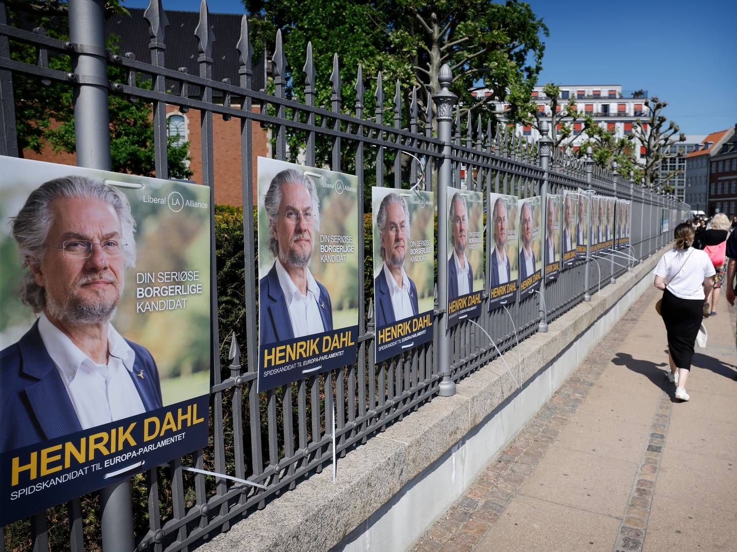Henrik Dahl er Liberal Alliances spidskandidat til EP-valget i år. | Foto: Jens Dresling