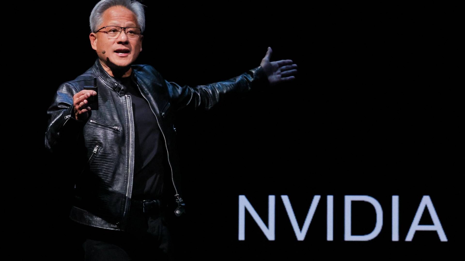 Jensen Huang er adm. direktør i Nvidia. | Foto: Ann Wang