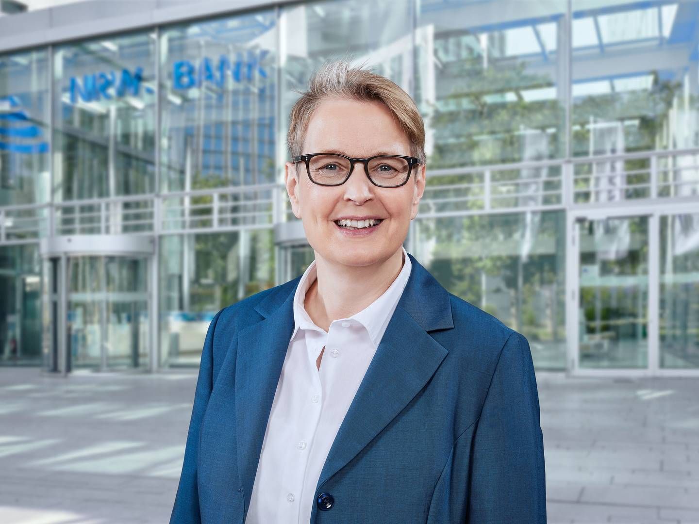 Gabriela Pantring, stellvertretende Vorstandsvorsitzende der NRW Bank, ist weiterhin für europäische Interesssen unterwegs. | Foto: NRW.BANK / Christian Lord Otto