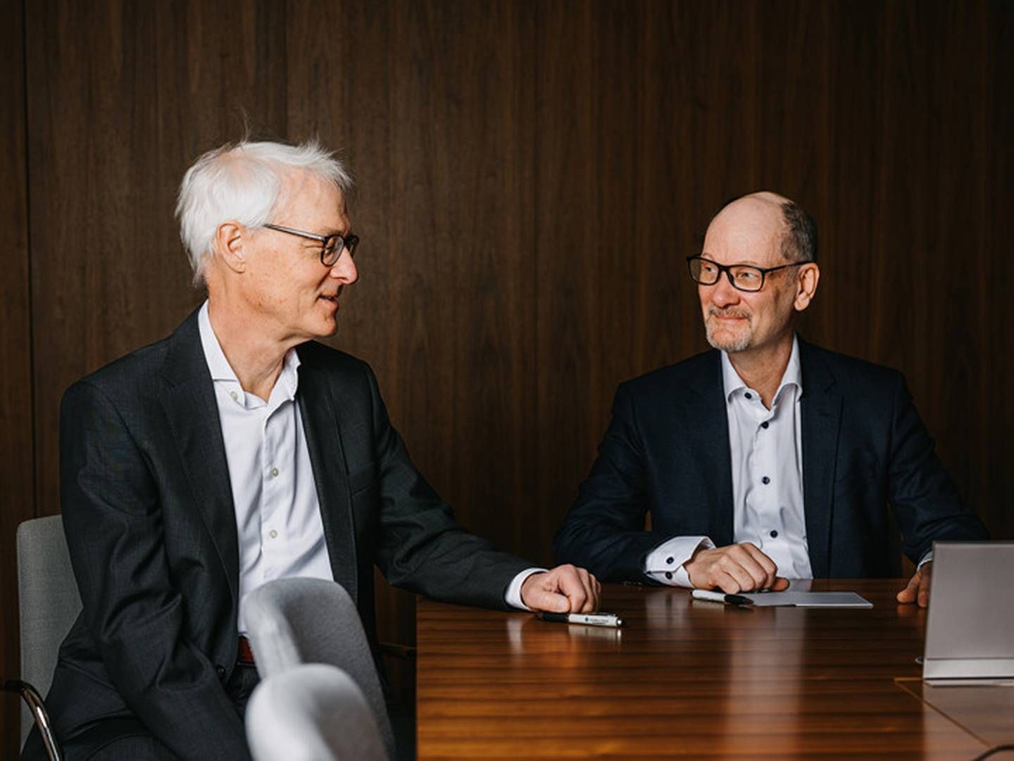 Henrik Didner og Adam Gerge stiftede kapitalforvalter Didner & Gerge i 1994. | Photo: PR / Didner & Gerge