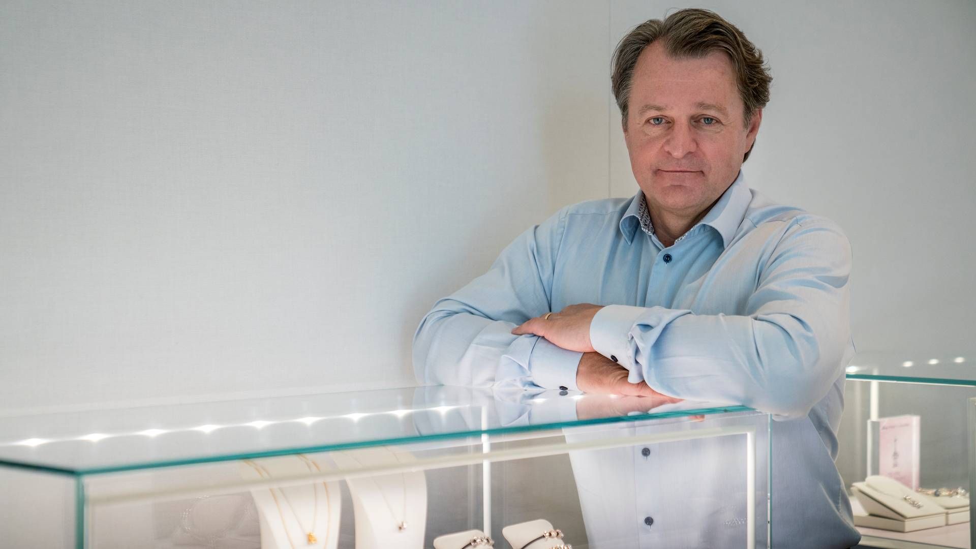Alexander Lacik, der er topchef i smykkeselskabet, siger at de laboratoriefremstillede diamanter er et eksempel på, hvordan man i fremtiden vil producere luksusvarer. | Foto: Stine Bidstrup