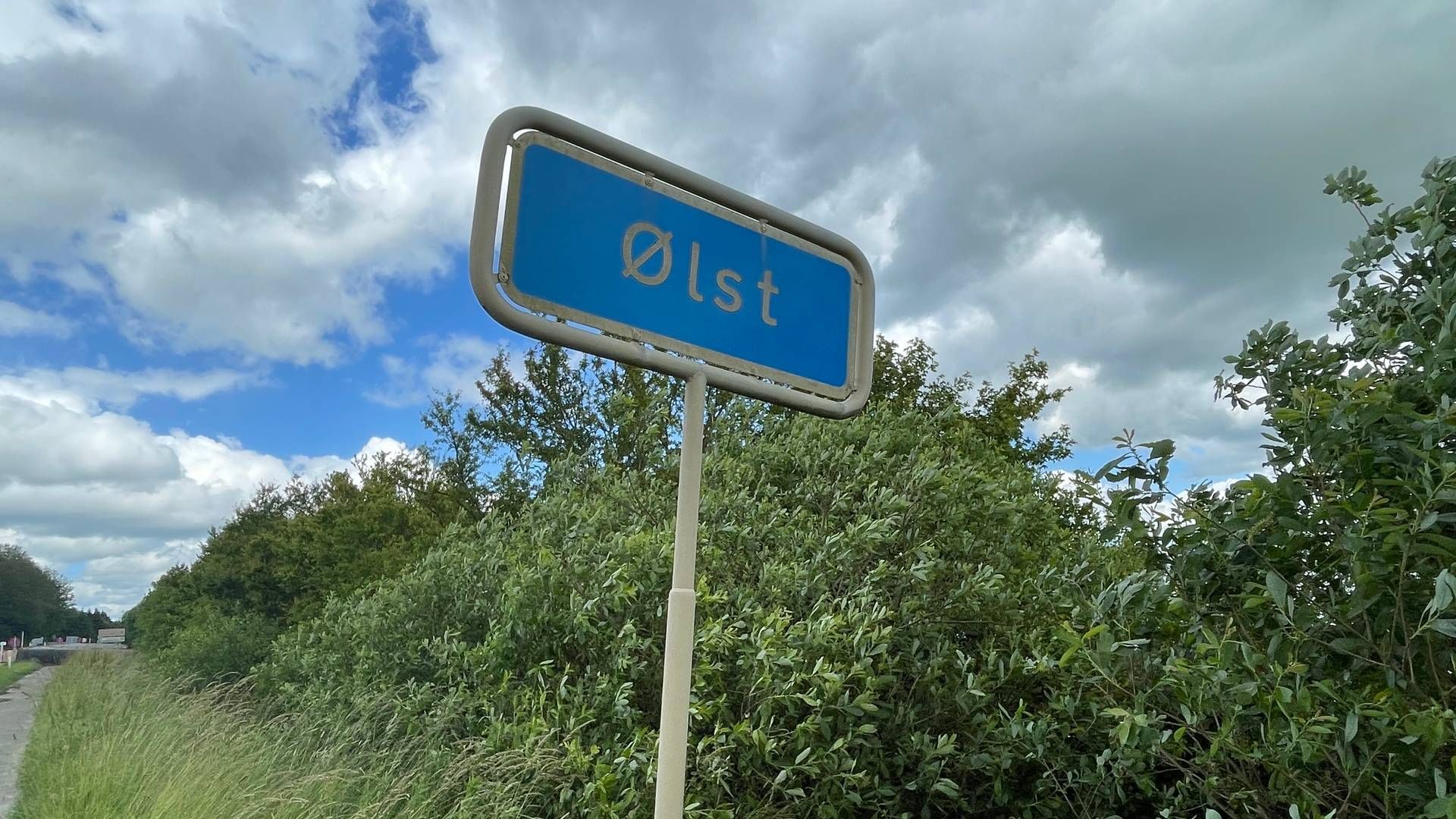 Landsbyen Ølst har siden december dannet ramme om jordskredssagen. | Foto: Frederik Timm Bentsen