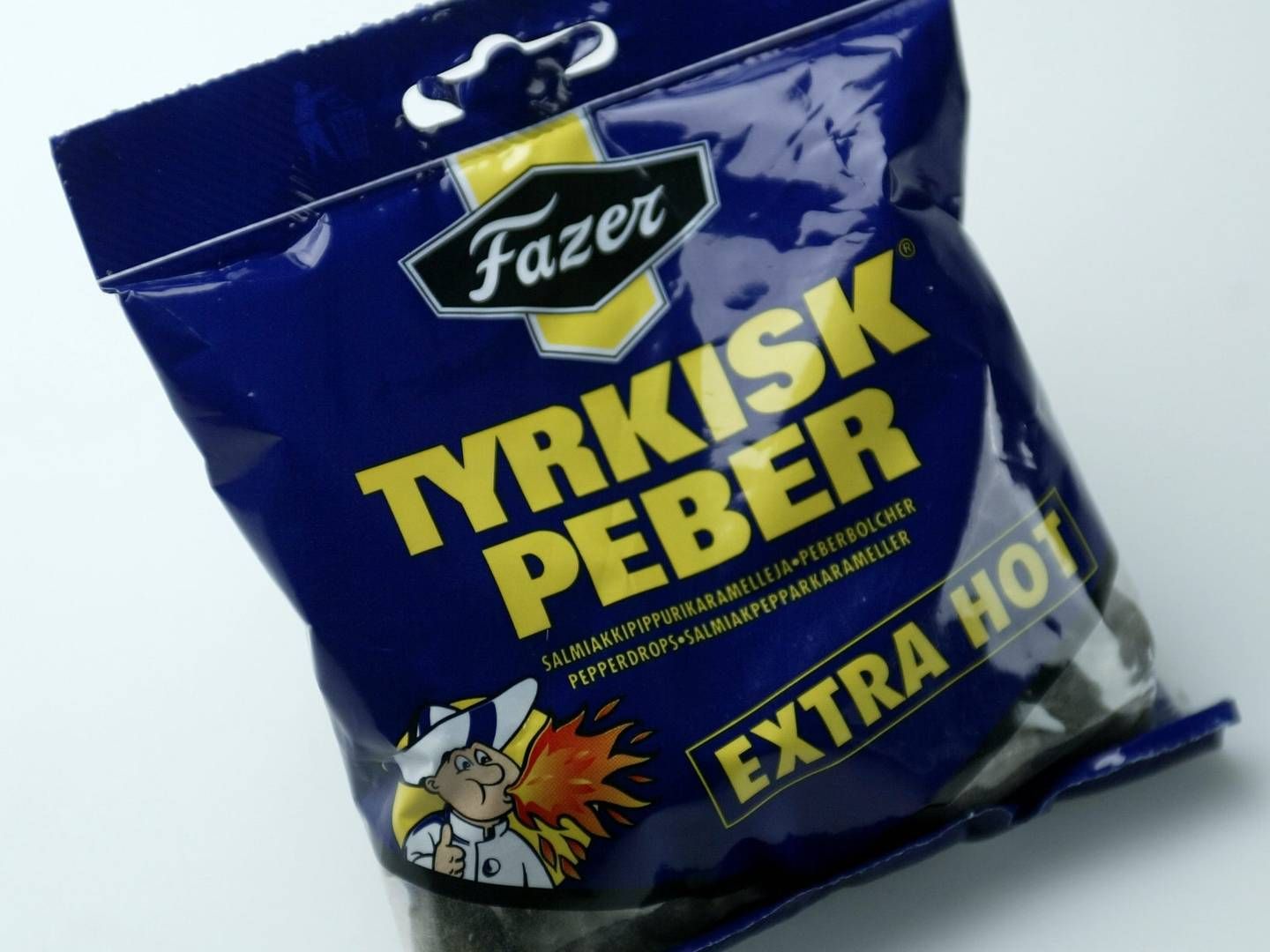 Foruden Tyrkisk Peber står Fazer Danmark også bag Dumle og Fazermint. | Foto: Peter Hove Olesen
