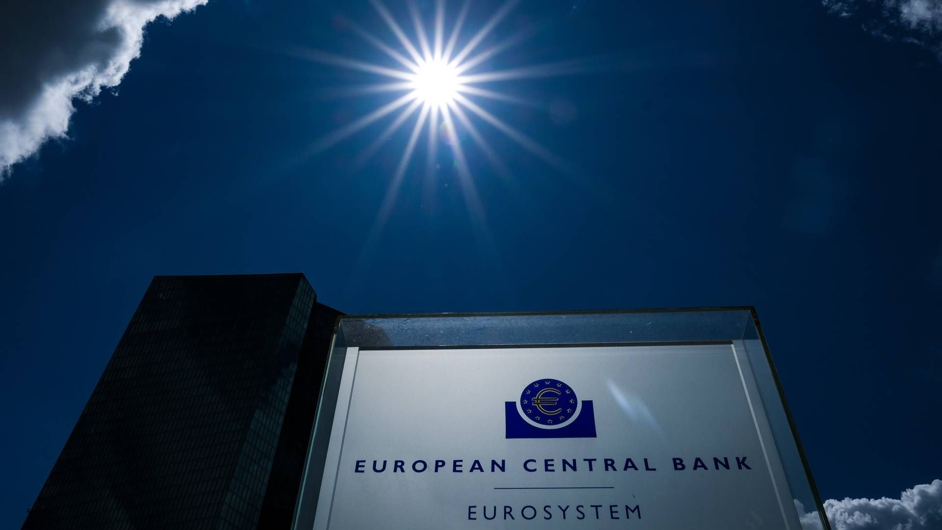 Der Schein trügt. In der EZB herrscht offenbar derzeit kein eitel Sonnenschein. | Foto: picture alliance / Eibner-Pressefoto | Eibner-Pressefoto/Florian Wiegan