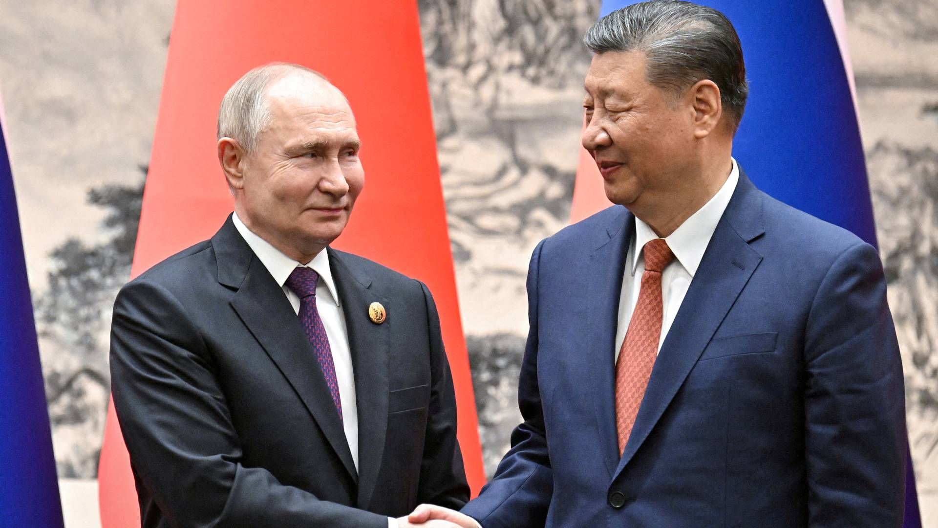 Russian president Vladimir Putin (left) and Chinese president Xi Jinping (right). | Photo: Sergei Bobylev/Reuters/Ritzau Scanpix