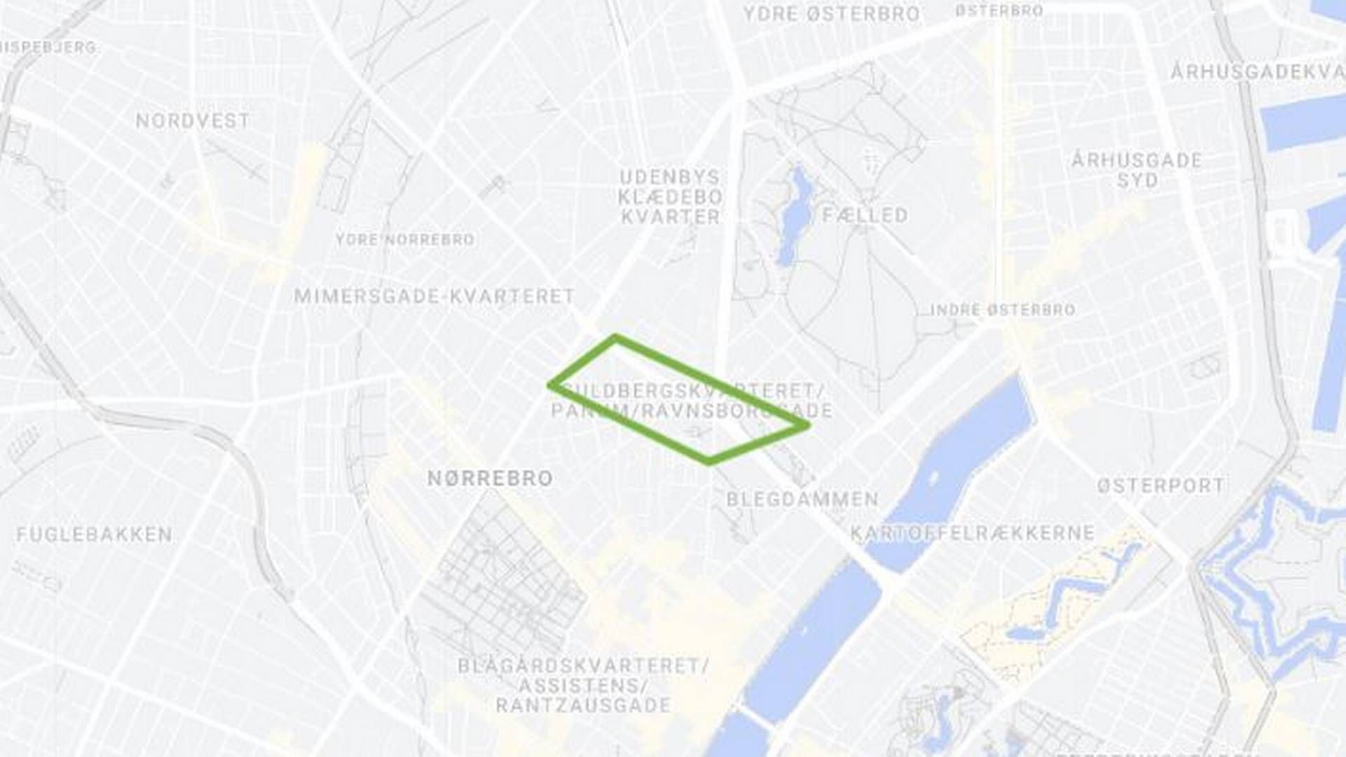 This area in Copenhagen has been identified as the site for the Innovation District.
