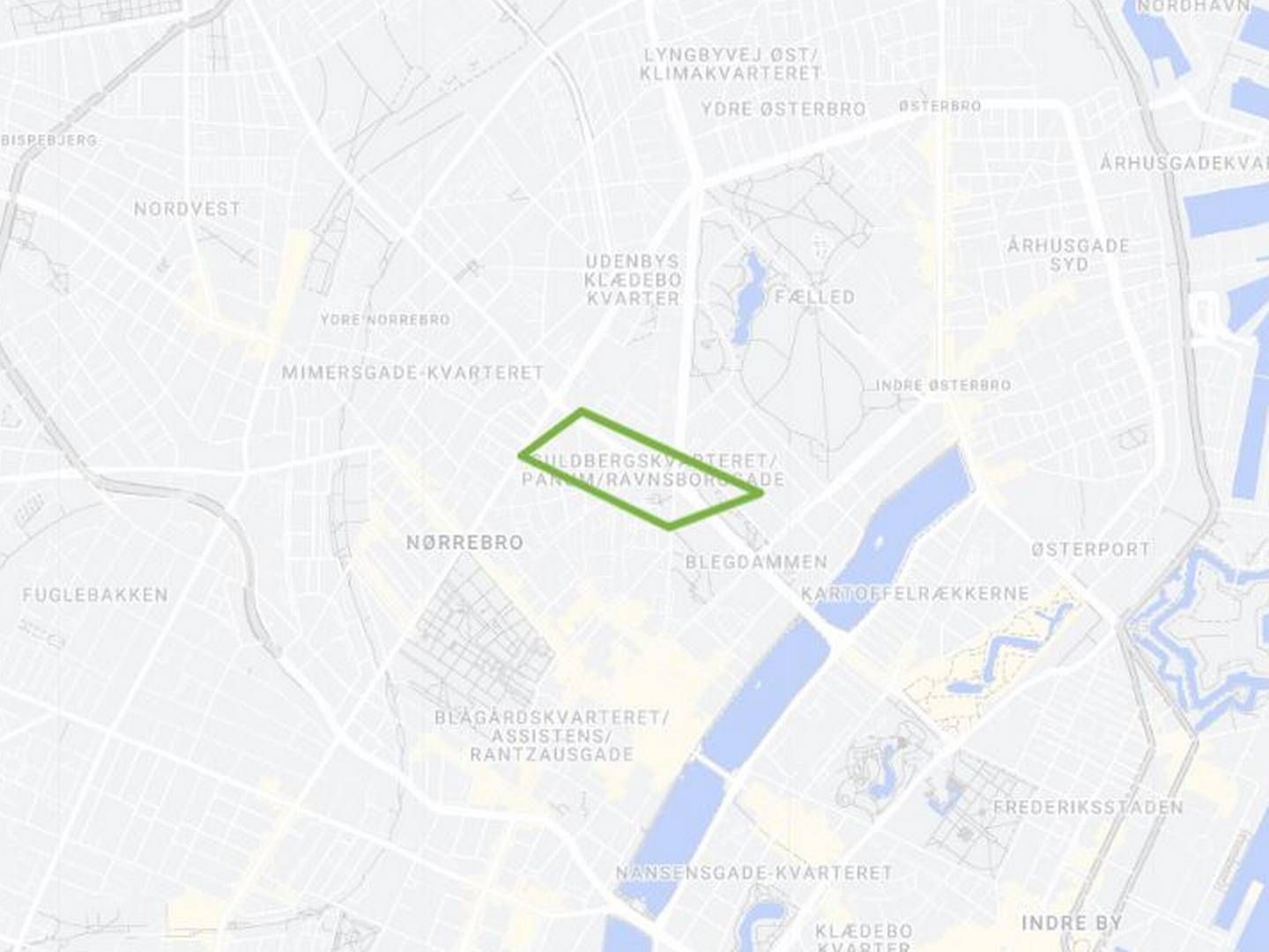 This area in Copenhagen has been identified as the site for the Innovation District.