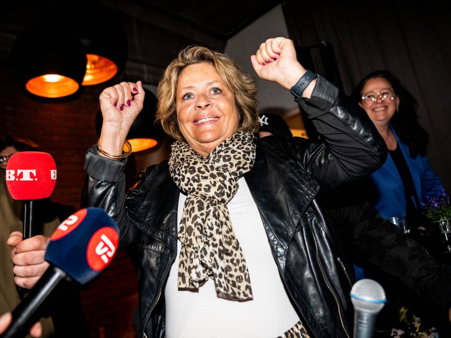Moderaternes spidskandidat Stine Bosse. | Foto: Ida Marie Odgaard/Ritzau Scanpix