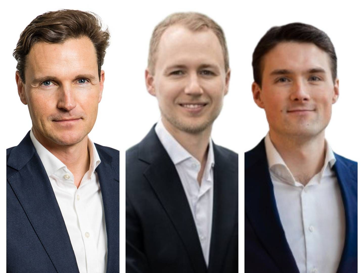 FANS AV KI: Fra venstre Bernt Berg-Nielsen i Stolt Kapitalforvaltning, Ivar Harstveit og Erik Berg-Johnsen i Delphi-fondene.