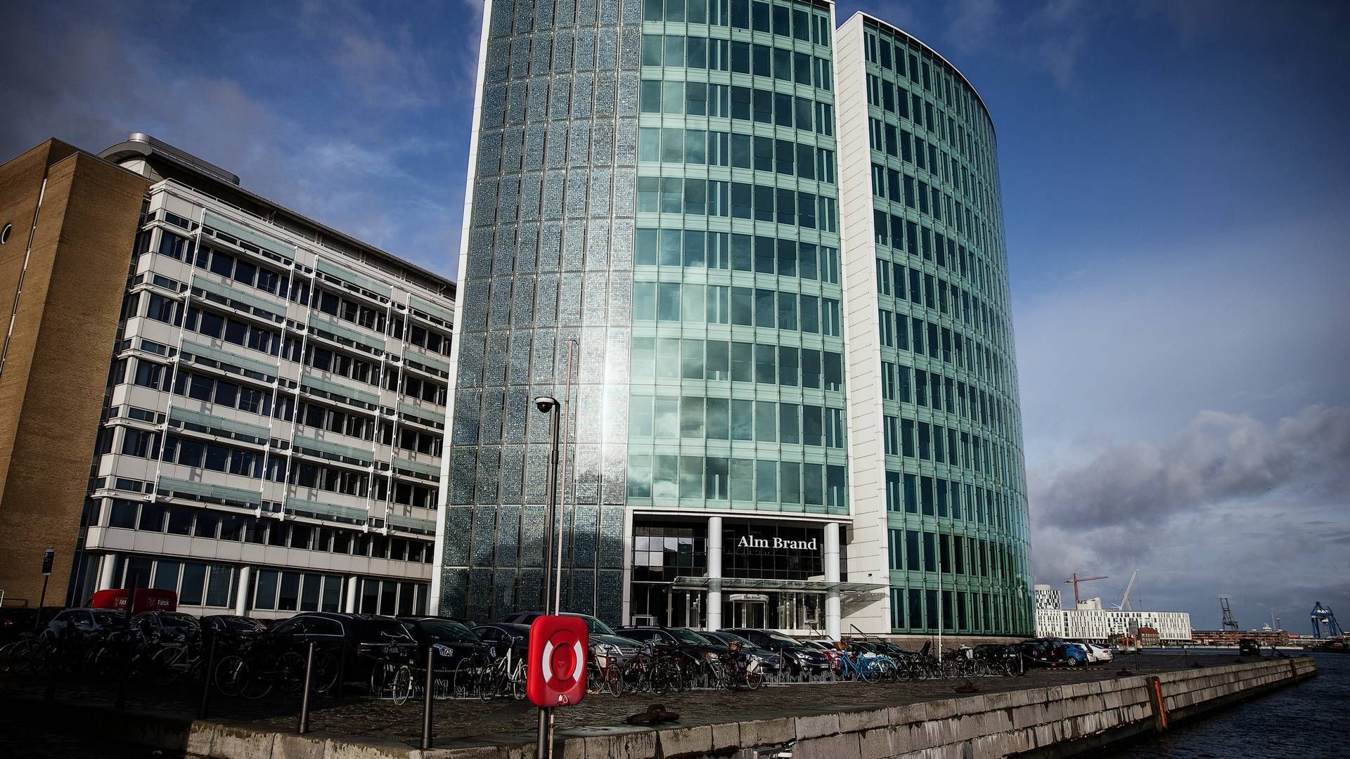 Alm. Brand har hovedkontor på Midtermolen i København. | Foto: Niels Hougaard