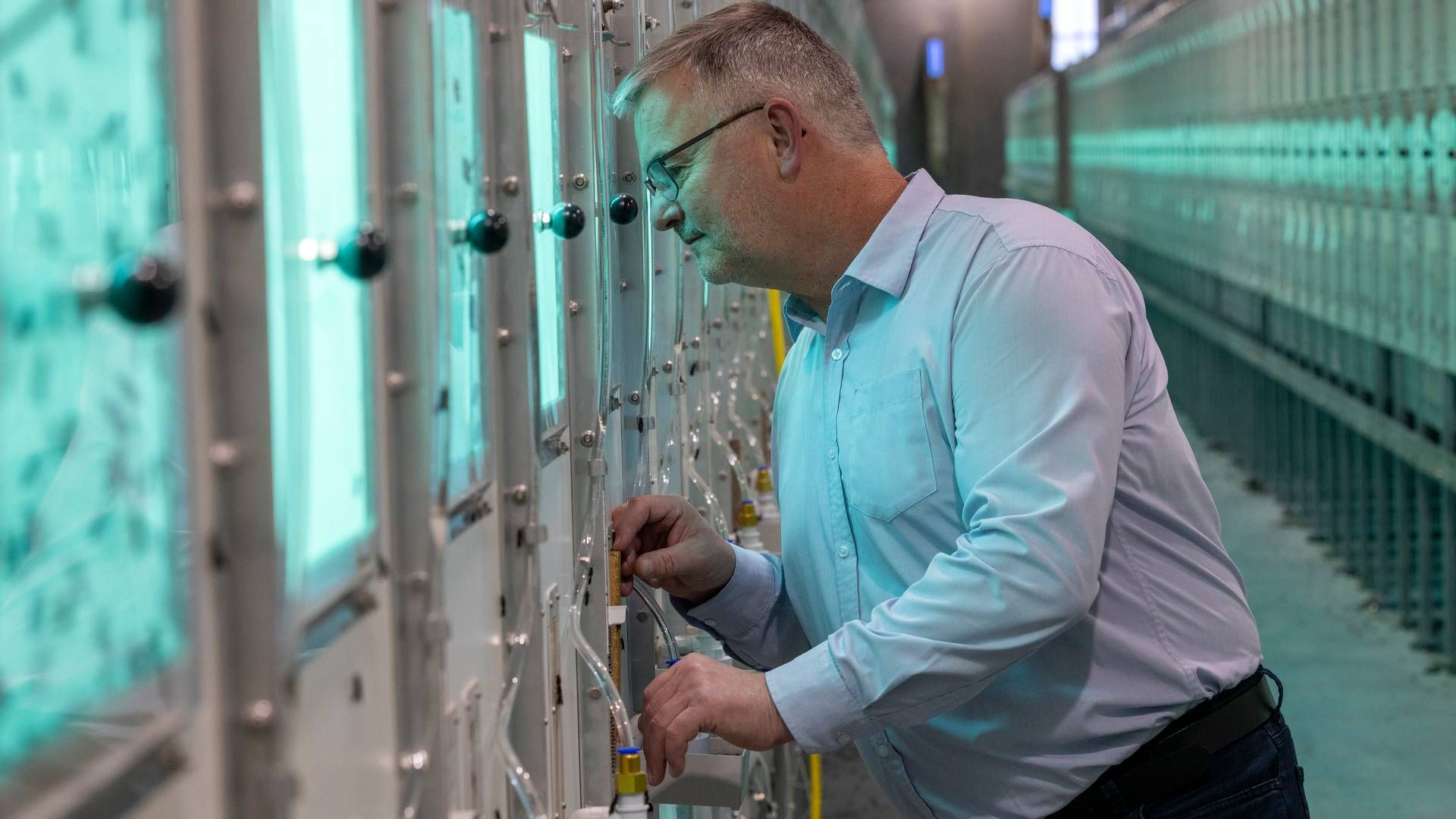 Medstifter og adm. direktør Carsten Lind Pedersen forventer, at nå fuld produktionskapacitet, inden året er omme. | Foto: Pr-foto:enorm Biofactory