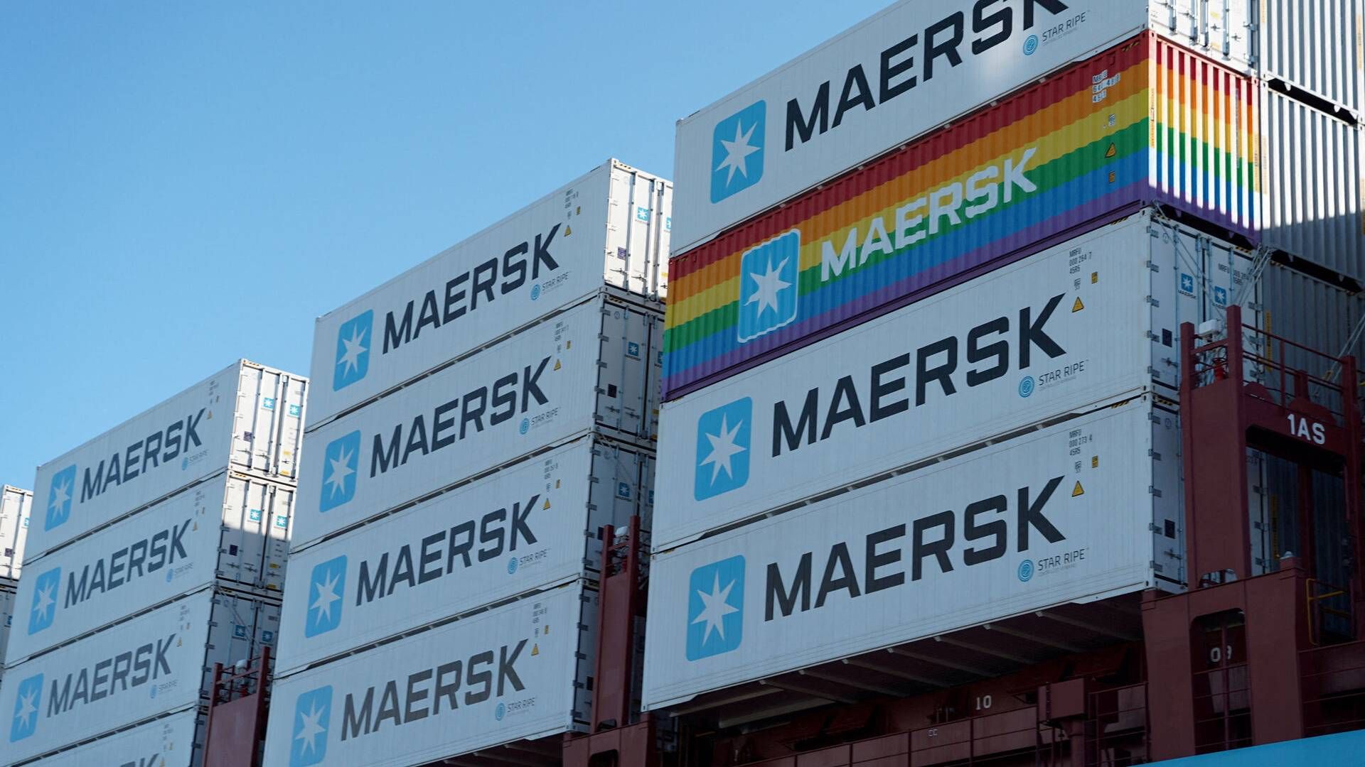 Mærsk har skudt milliarder i nye klimavenlige containerskibe. Derfor appellerer rederiet kraftigt til, at EU fastholder sine klimaambitioner, så investeringer ikke er spildt. | Foto: Tom Little/Reuters/Ritzau Scanpix