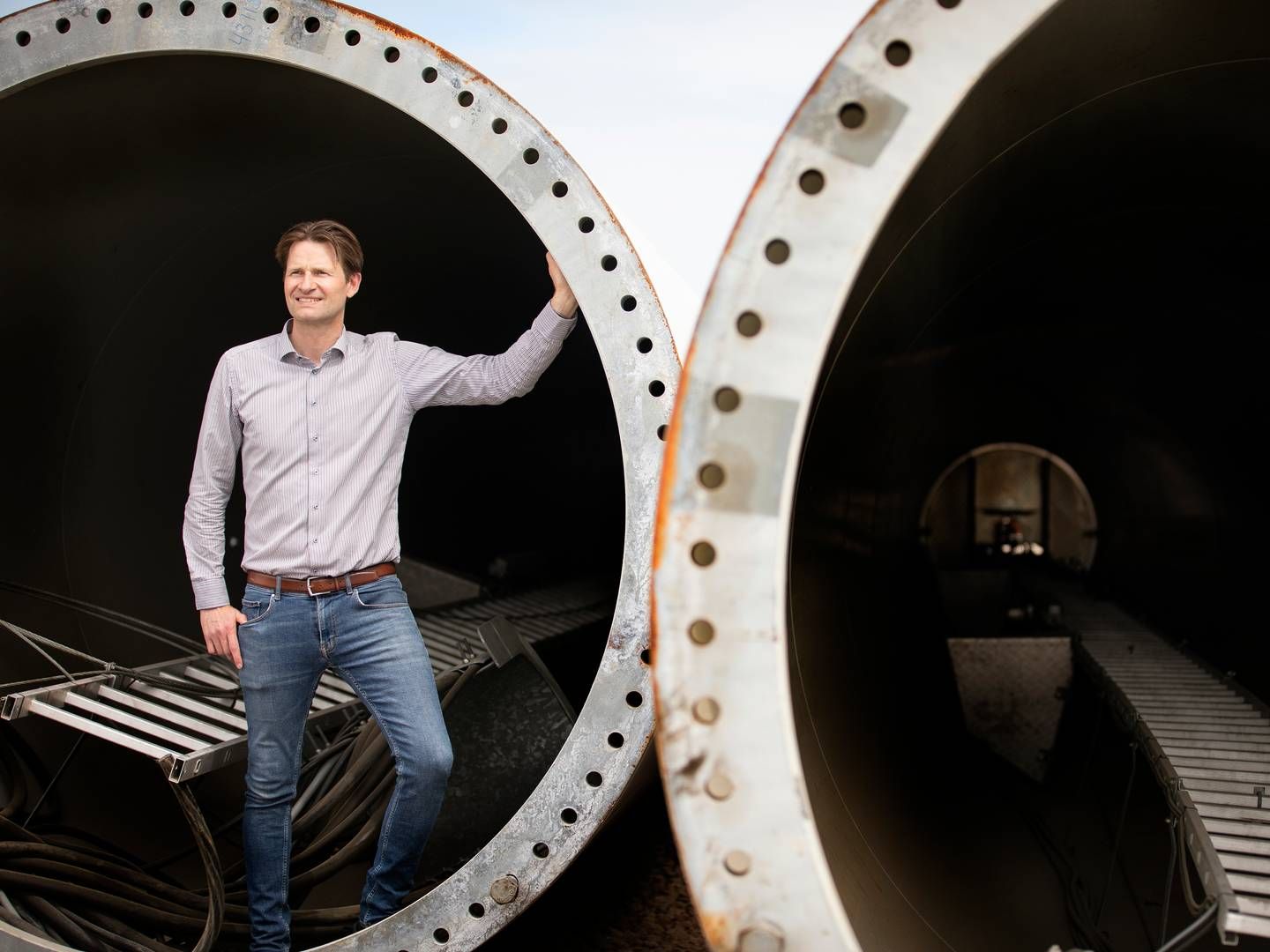 "We want to create a value chain from A to Z in the handling of used turbines," says Michael Kamstrup Søndergaard, CEO of Kingo Karlsen. | Photo: Kingo/PR