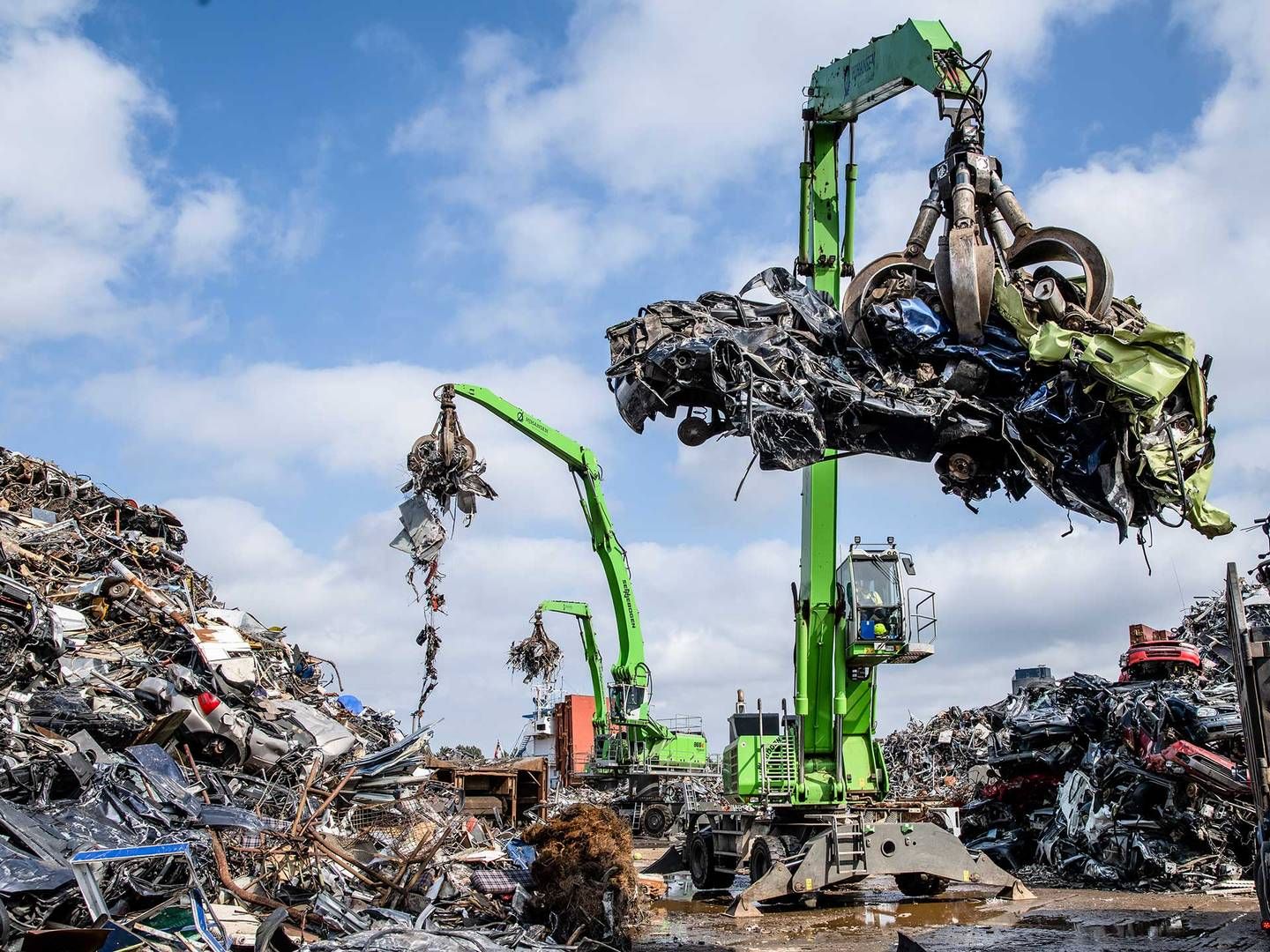 H.J. Hansen Recycling Group, der har hovedsæde i Odense, er en af Danmarks største genvindingsvirksomheder med en omsætning i seneste regnskabsår på 2,85 mia. kr. | Photo: H.J. Hansen Recycling Group/PR