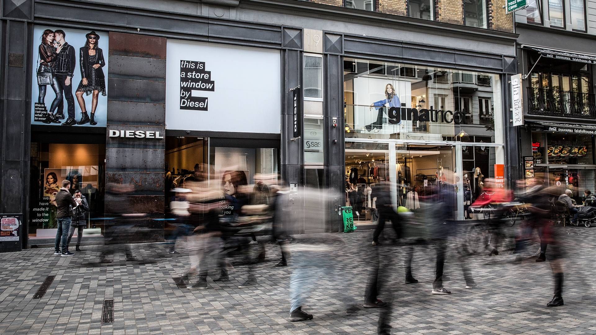 Gina Tricot har i alt 150 butikker i fire europæiske lande samt webshops. | Foto: Bidstrup Stine/Ritzau Scanpix