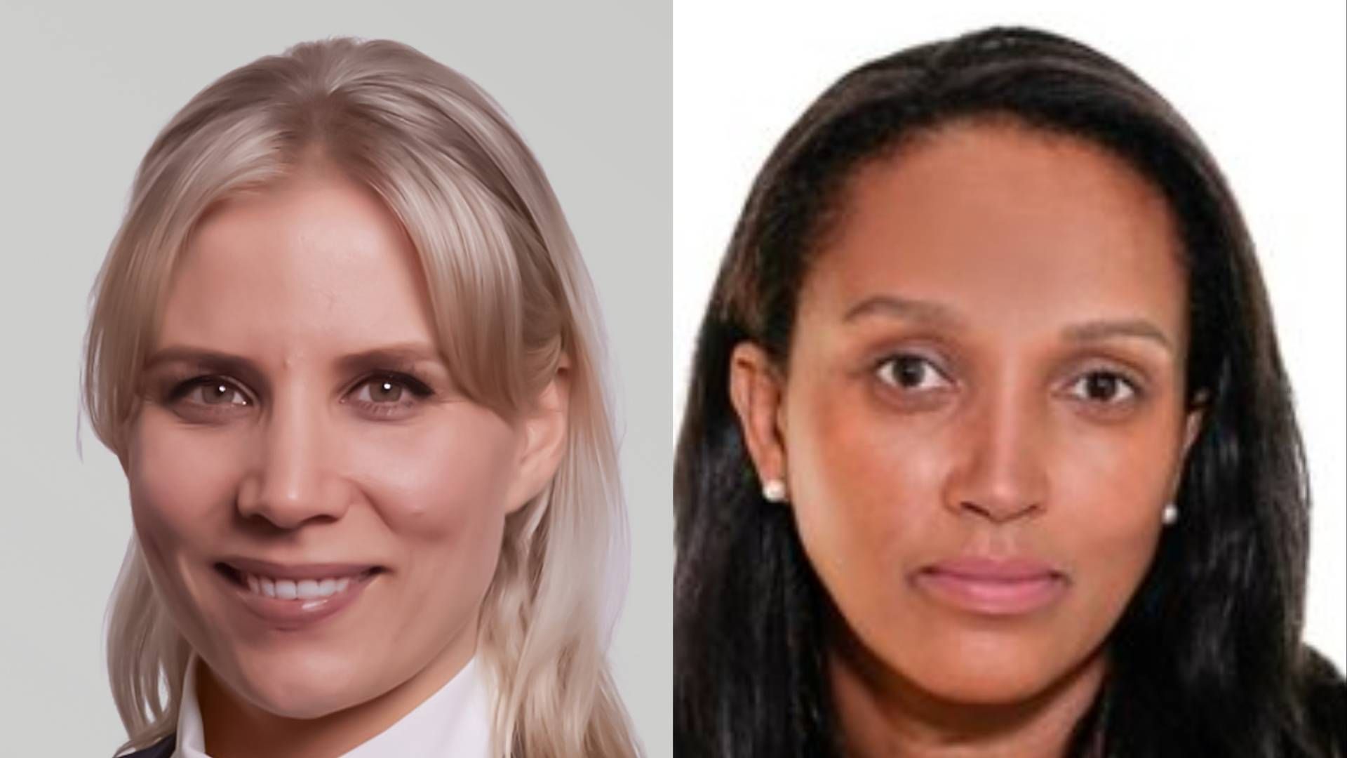 Elin Nävermo (left) has joined Amundi's Nordic HQ from the asset manager's German operation, while Senait Asgede has been promoted. | Photo: Amundi / PR