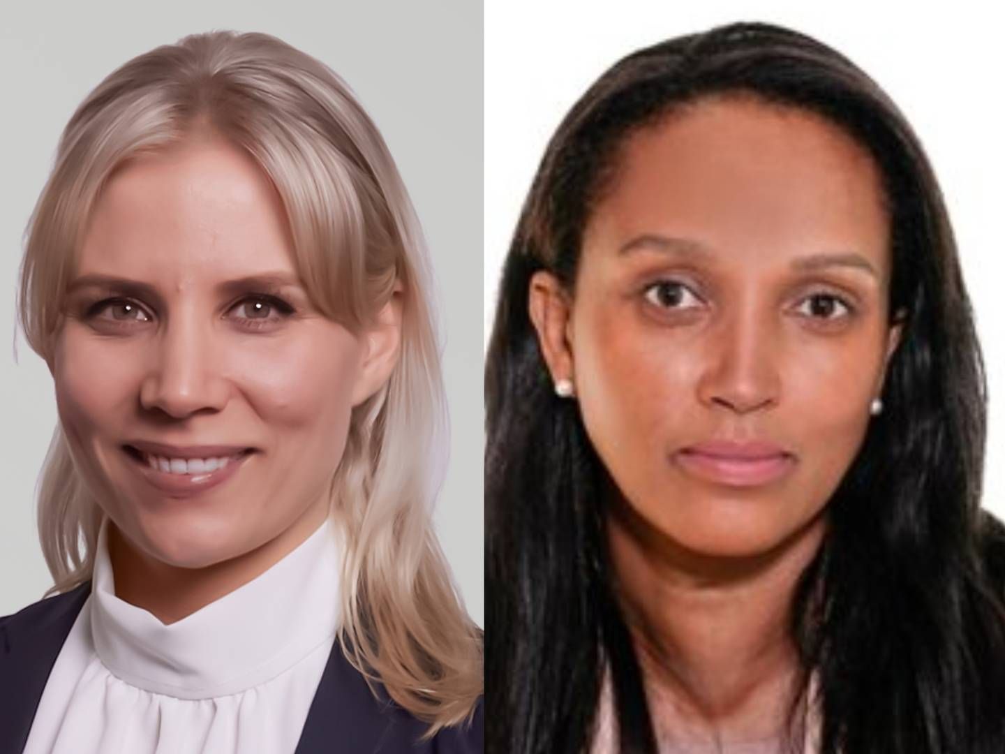 Elin Nävermo (left) has joined Amundi's Nordic HQ from the asset manager's German operation, while Senait Asgede has been promoted. | Foto: Amundi / PR