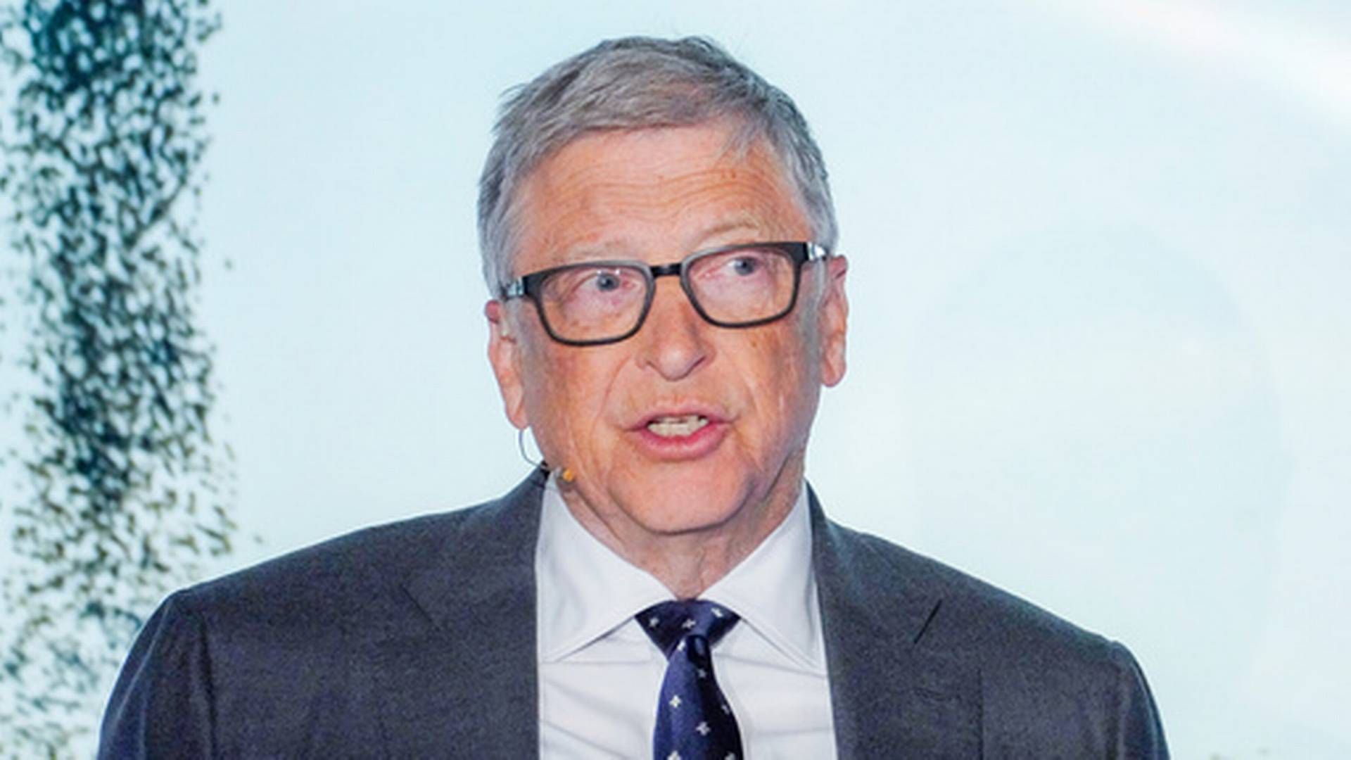 Bill Gates tror at mye av svaret på energiproblemet i verden kan ligge i den nye generasjonen av atomkraftverk. | Foto: Ole Berg-Rusten/NTB