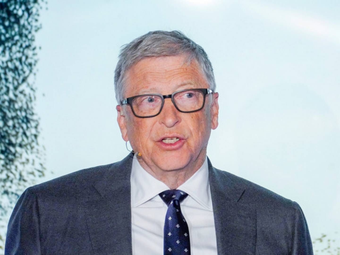 Bill Gates tror at mye av svaret på energiproblemet i verden kan ligge i den nye generasjonen av atomkraftverk. | Foto: Ole Berg-Rusten/NTB