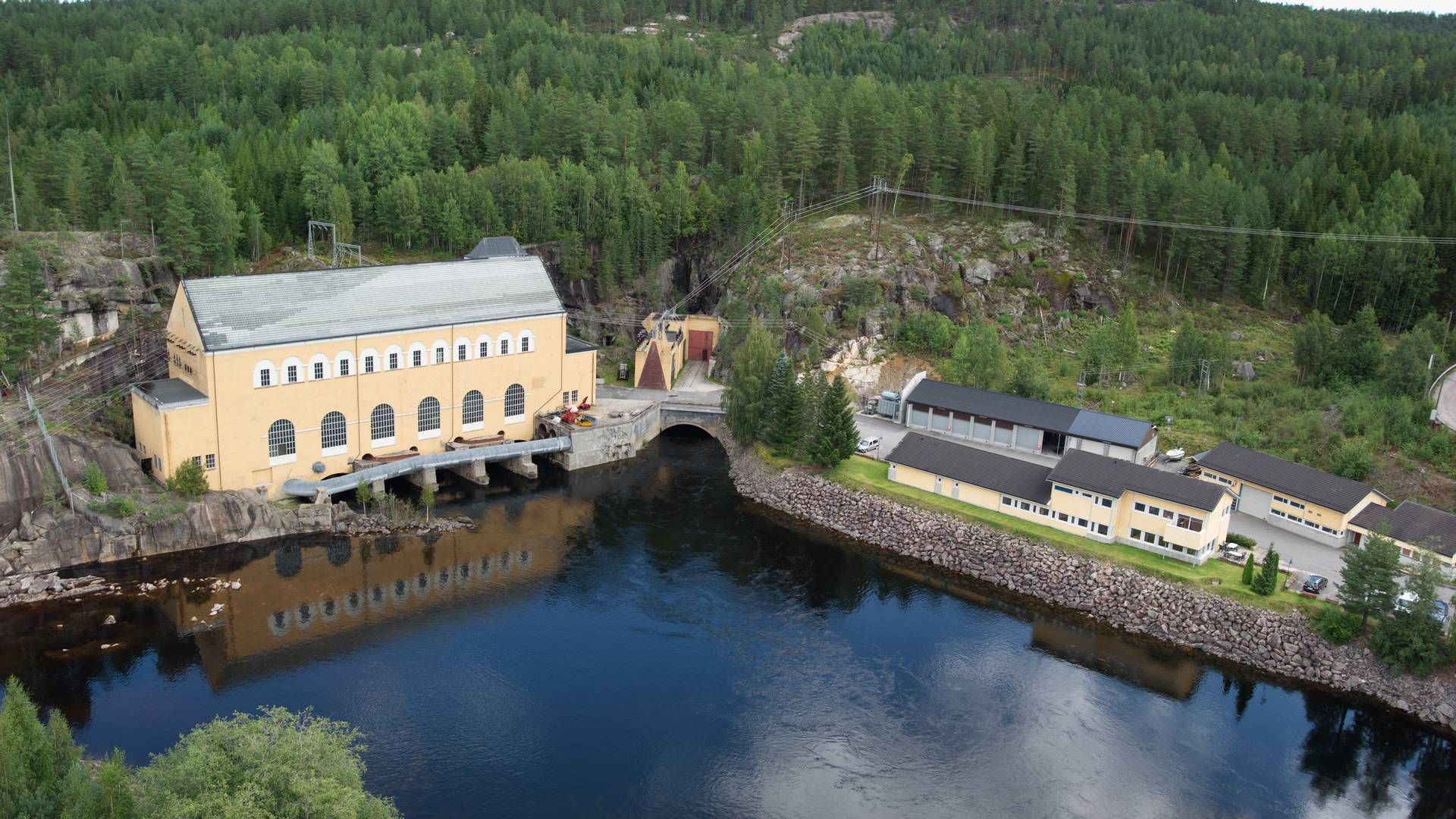 Høgefos startet produksjonen i 1921, med fem aggregater. | Foto: Å Energi
