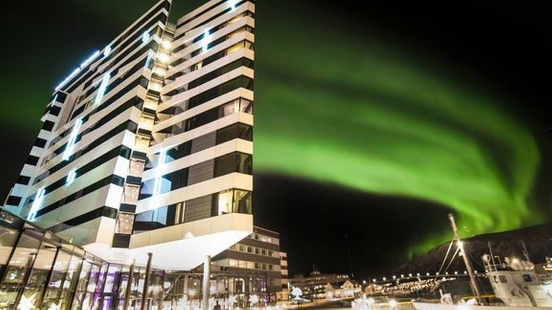 LANDEMERKE: Clarion Hotel The Edge ligger ved vannkanten i Tromsø og er blitt et landemerke i byen. | Foto: Anne-Marie Forker