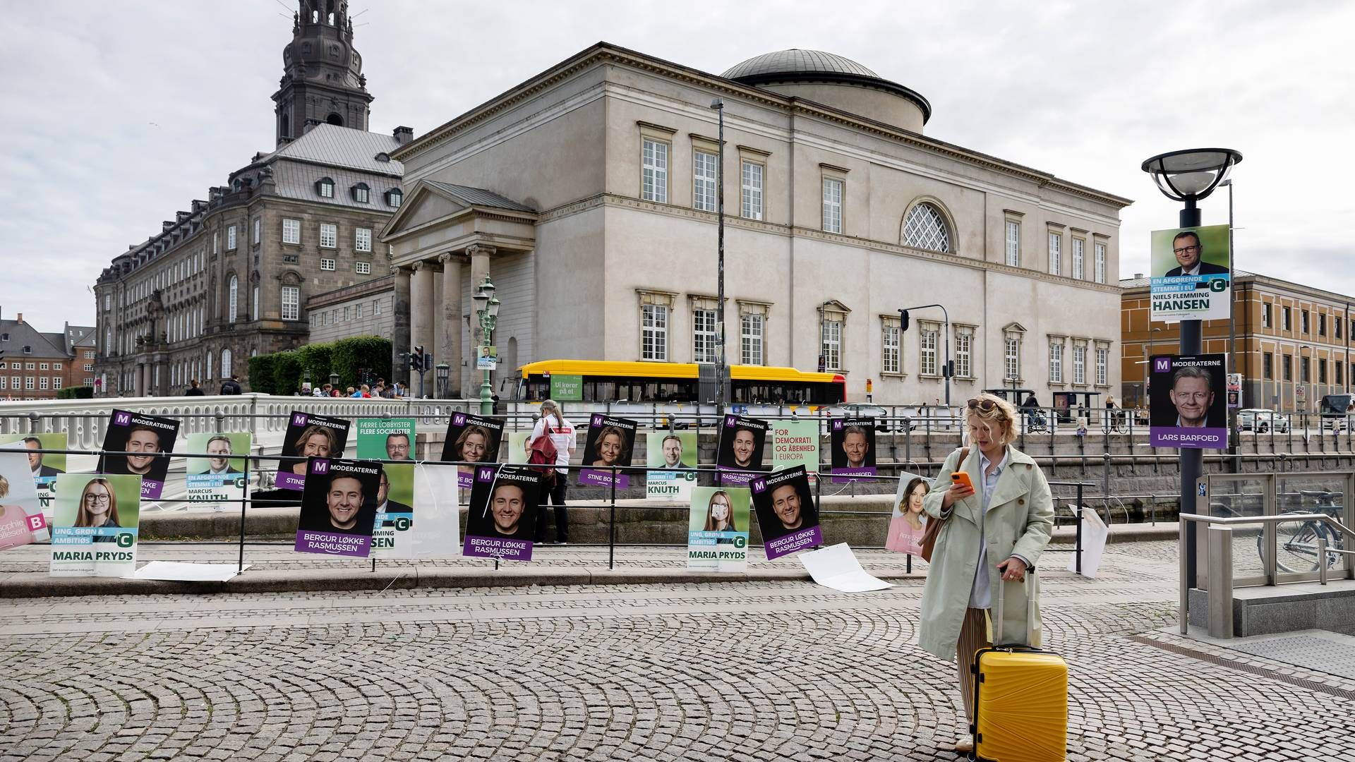 Ifølge RUC-professor og medforfatter på rapporten er danskernes bekymring især steget i forhold til bekymring for fake news i relation til emnet politik. | Foto: Thomas Borberg/Ritzau Scanpix