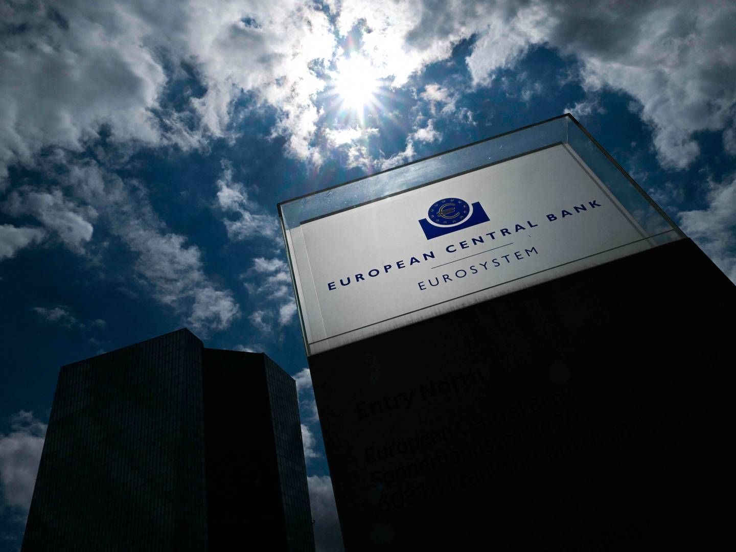 Den Europæiske Centralbank ECB sænkede i forrige uge renten med 0,25 basispoint. | Foto: Kirill Kudryavtsev/AFP/Ritzau Scanpix