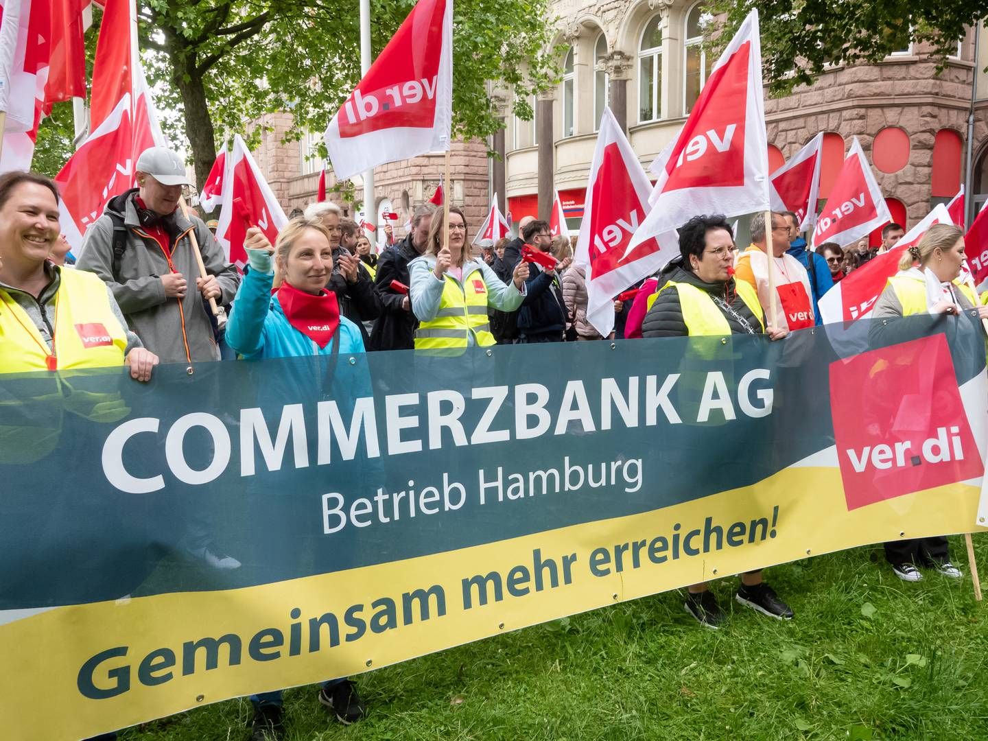Streik in Hamburg am 13. Juni. | Foto: picture alliance/dpa | Bodo Marks