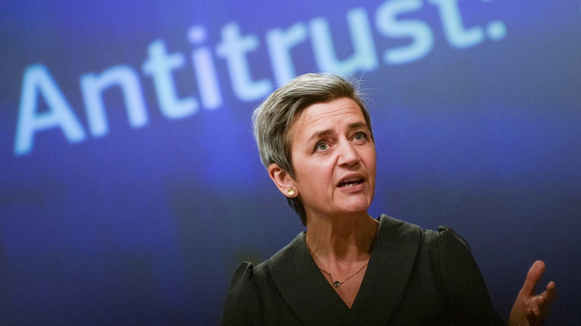 Margrethe Vestager har i sine 10 år som EU-kommissær haft fokus på både konkurrence og digitalisering. | Foto: Johanna Geron/Reuters/Ritzau Scanpix