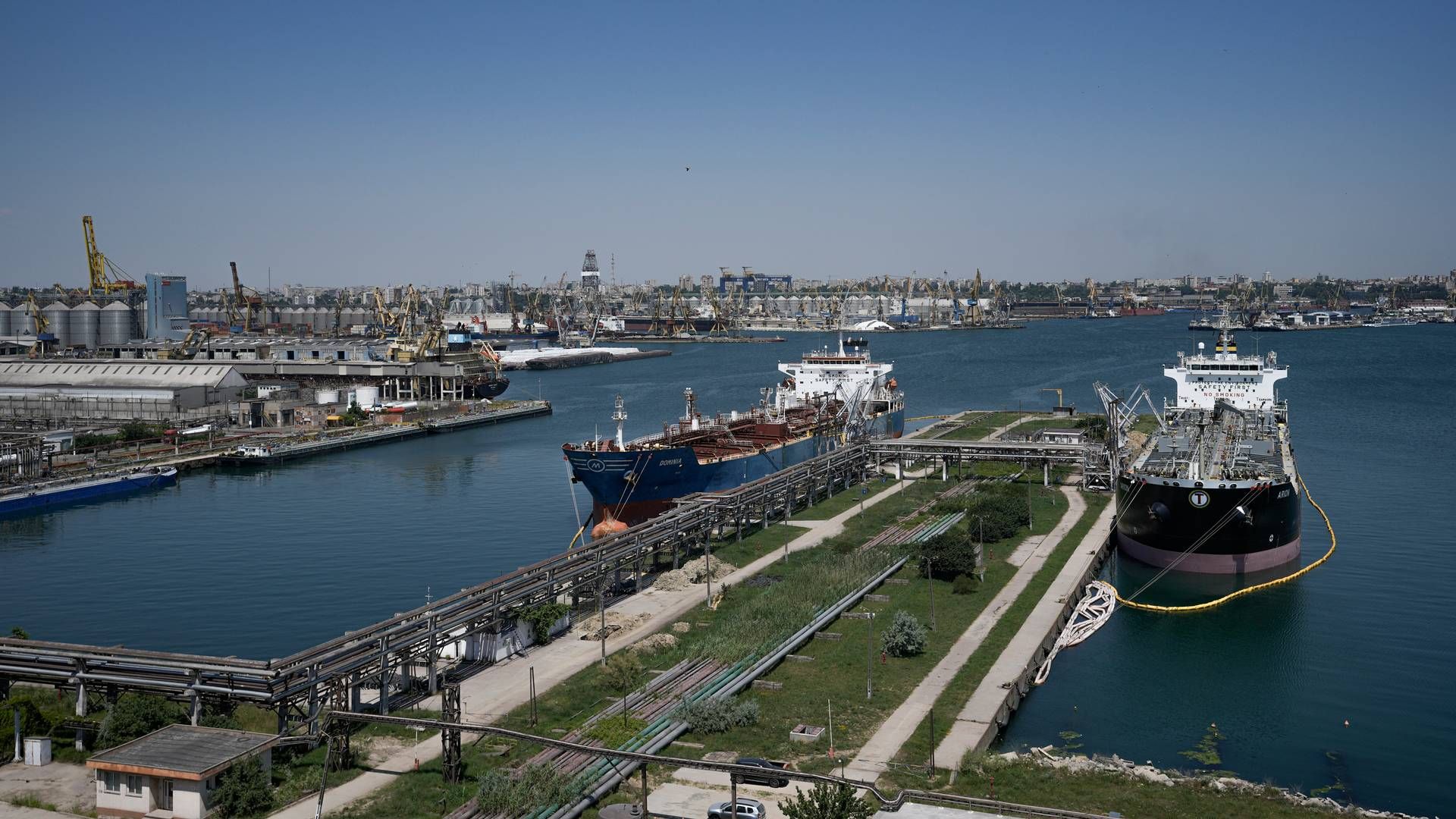 Archive photo. The port of Constanta in Romania borders the Black Sea. | Photo: Vadim Ghirda/AP/Ritzau Scanpix