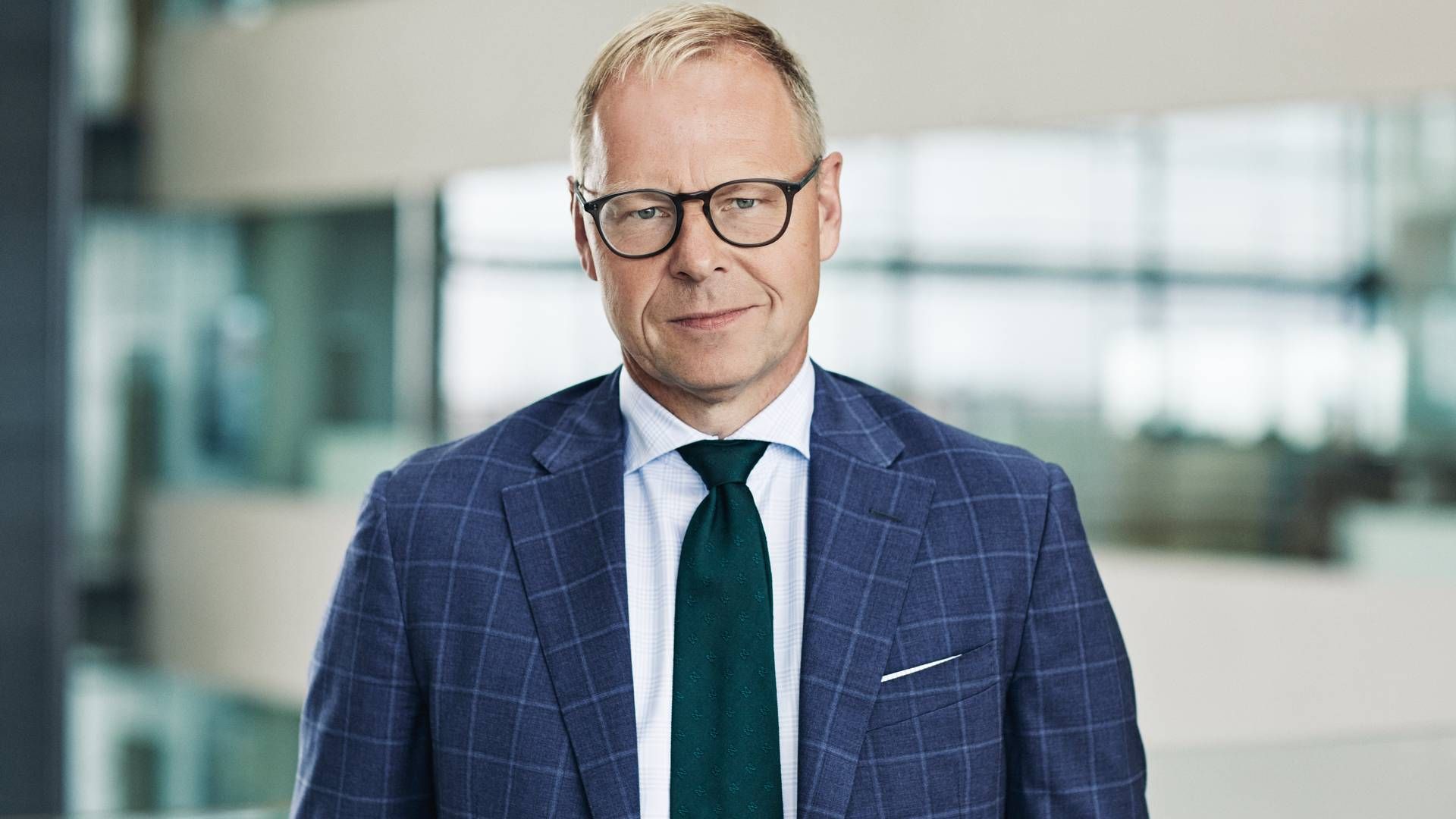 Nykredits koncernchef, Michael Rasmussen er formand for Finans Danmark. | Foto: Nykredit