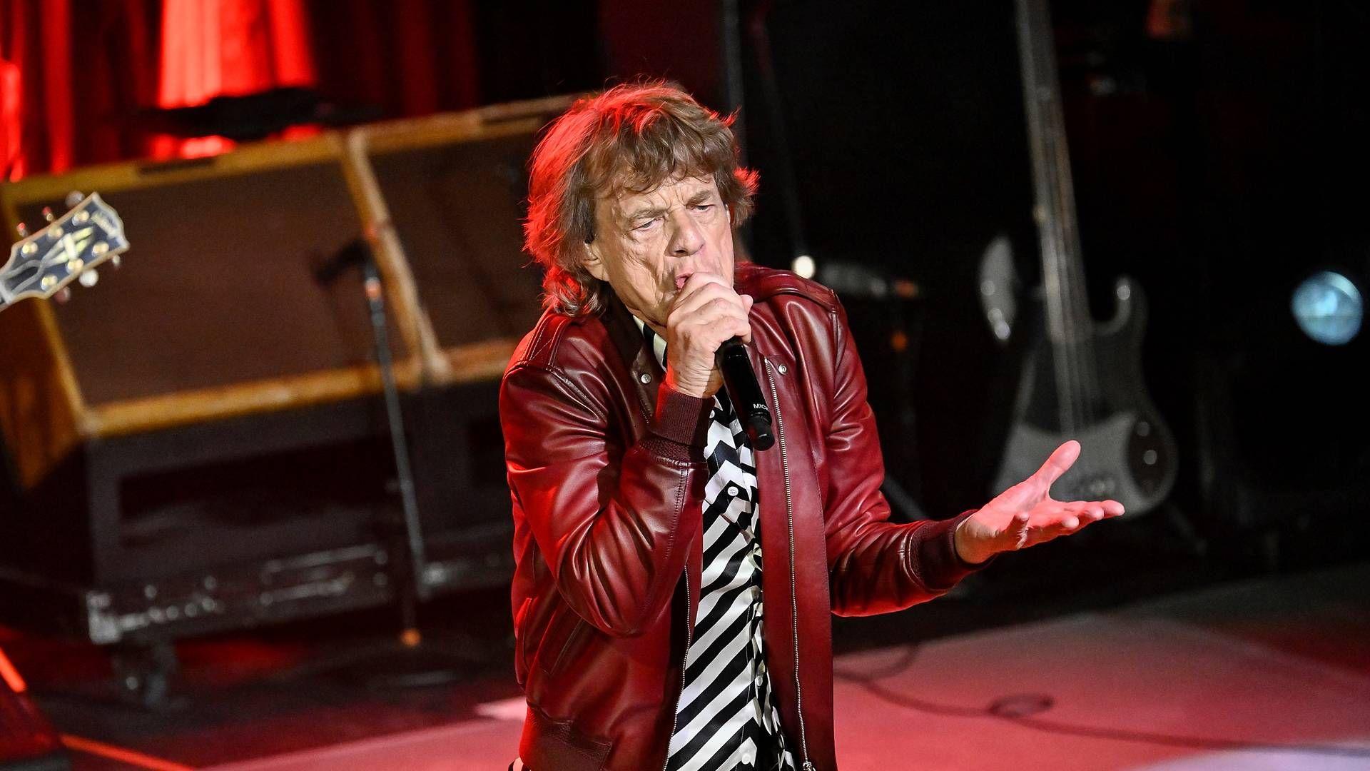 Musidor, der ejer Rolling Stones' intellektuelle rettigheder, har nægtet at give tilladelse til, at Jagger-burgerkæden må bruge navnet på rockikonet. | Foto: Evan Agostini/AP/Ritzau Scanpix