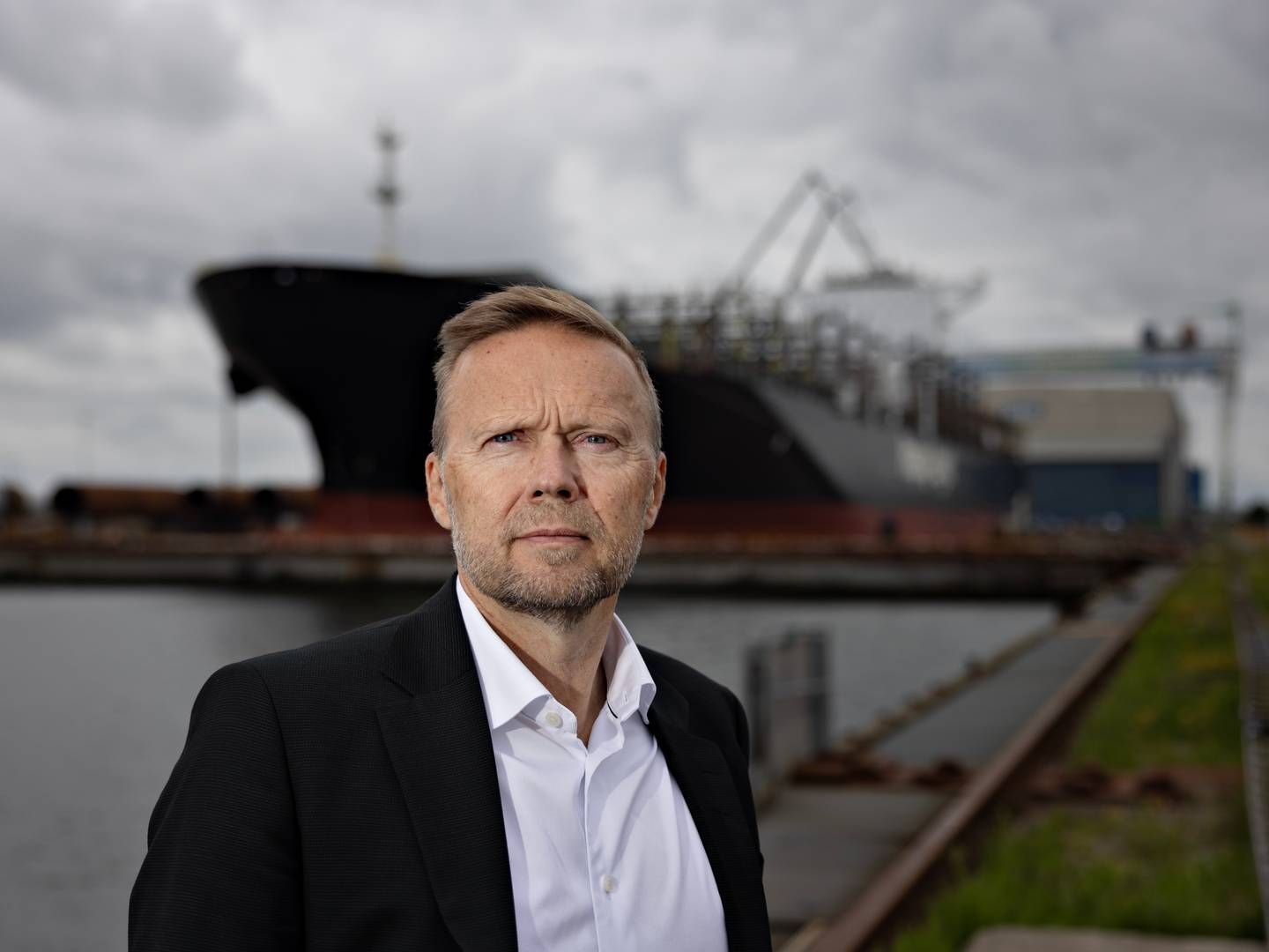 Carsten Aa har i snart 20 år været adm. direktør i Odense Havn. | Foto: Brian Karmark