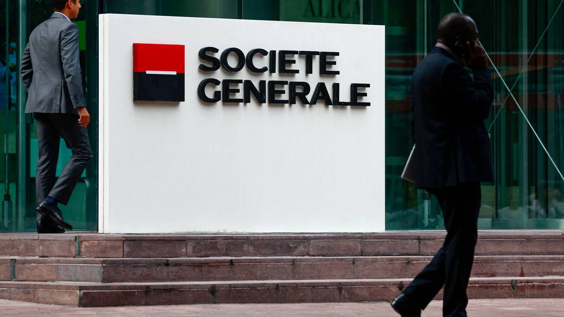 Societe Generale skiller sig af med selskabet Shine, som danske Ageras køber. | Foto: Gonzalo Fuentes/Reuters/Ritzau Scanpix