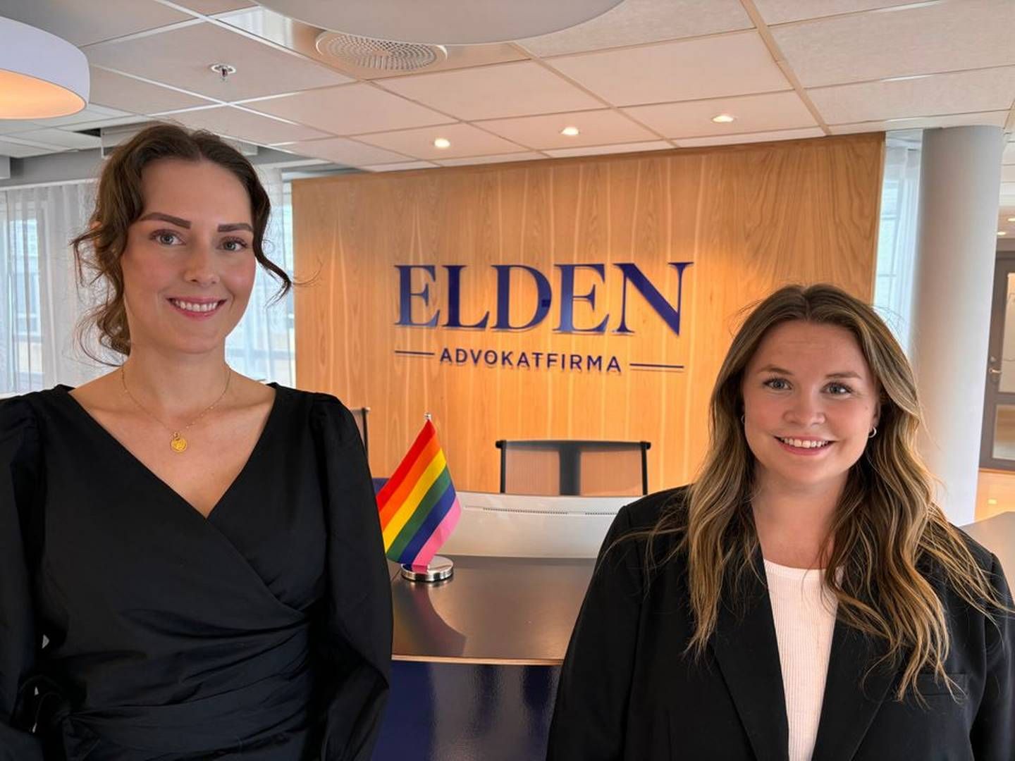 NYE PARTNERE: Astri Rønningen Stautland (t.v.) og Maren Larsen Borgan tas opp i partnerskapet i Elden. | Foto: Elden