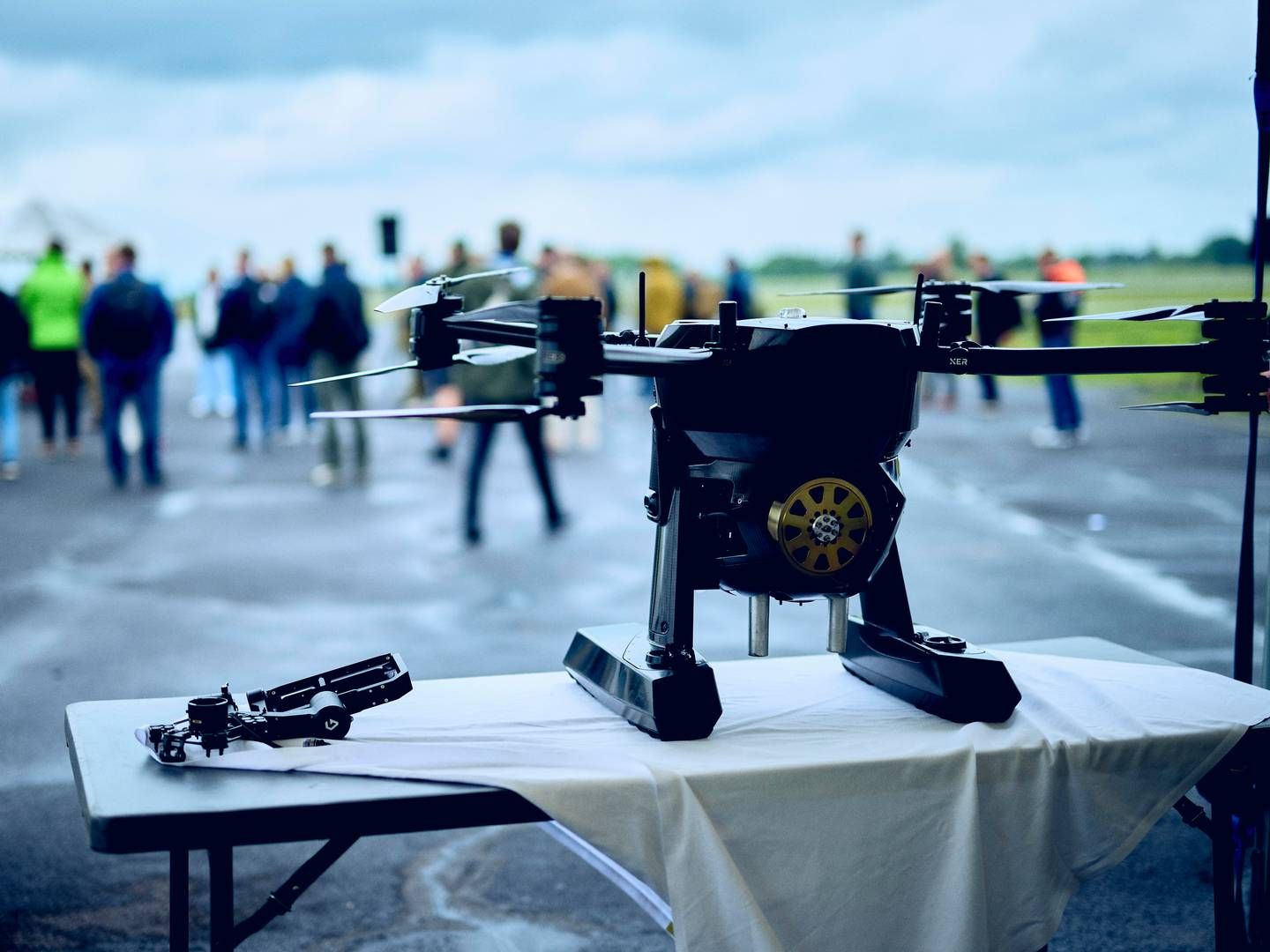 Dedrones kontor i HCA Airport vil ikke være permanent bemandet, men vil blive benyttet af Dedrones medarbejdere i forbindelse med eksempelvis test- og udviklingsopgaver i det nationale dronetestcenter UAS Denmark Test Center, som er beliggende i lufthavnen. | Foto: Pr Billeder
