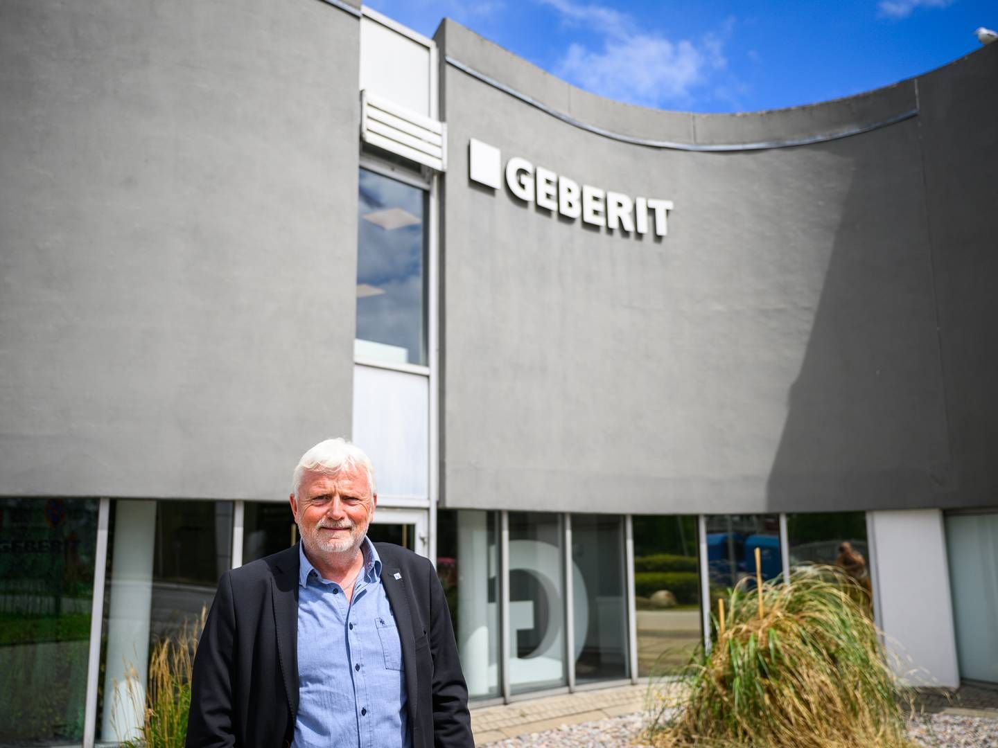 Bent Knudsen er dansk landechef for Geberit, der er blandt Europas største leverandører af møbler og udstyr til badeværelser og omsatte i 2023 for over 24 mia. kr. | Foto: Geberit/pr