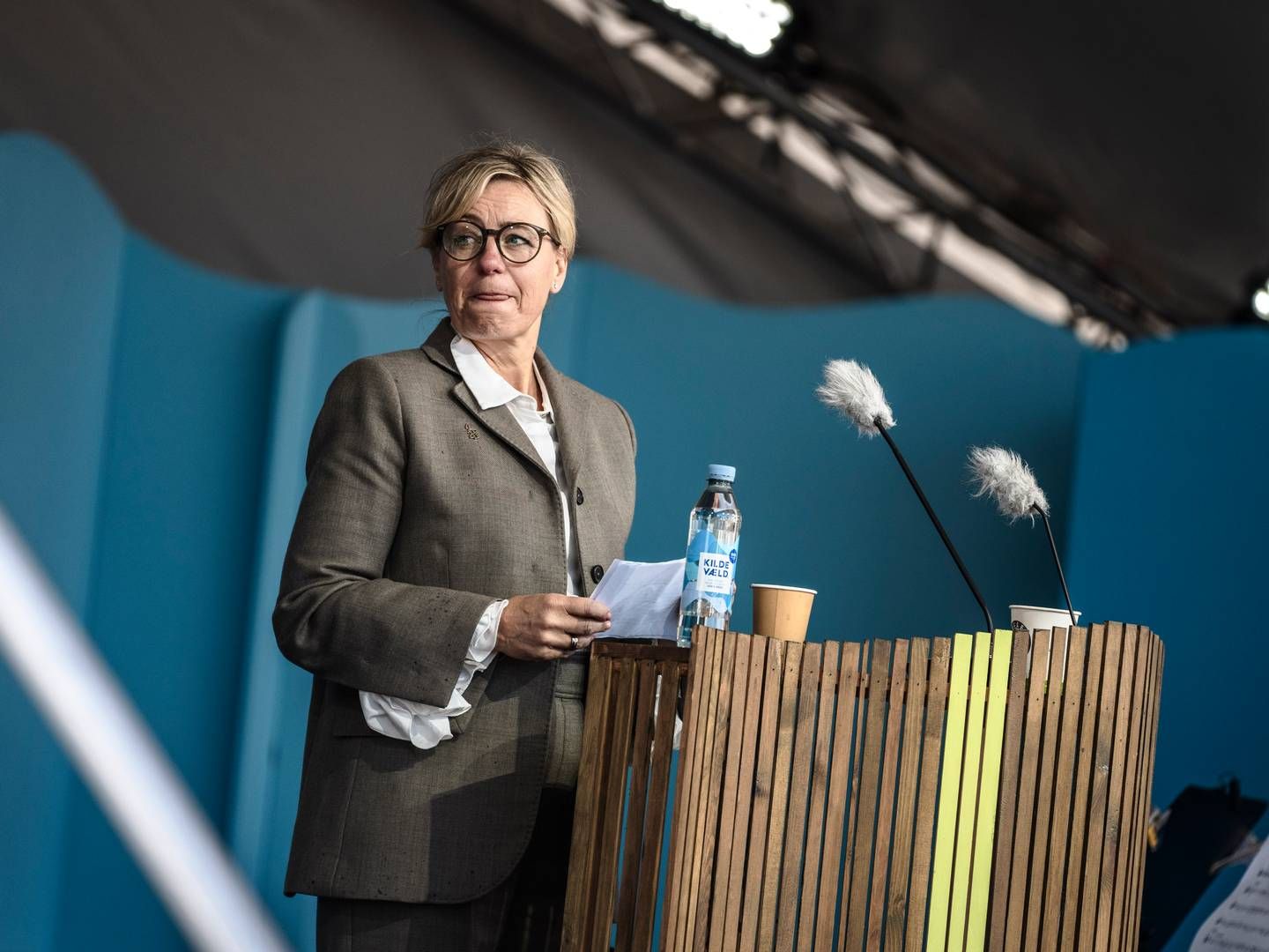 Folkemødets formand, Vibe Klarup, har sammen med resten af Folkemødets bestyrelse og ledelse været under heftig kritik. | Foto: Thomas Traasdahl/Ritzau Scanpix