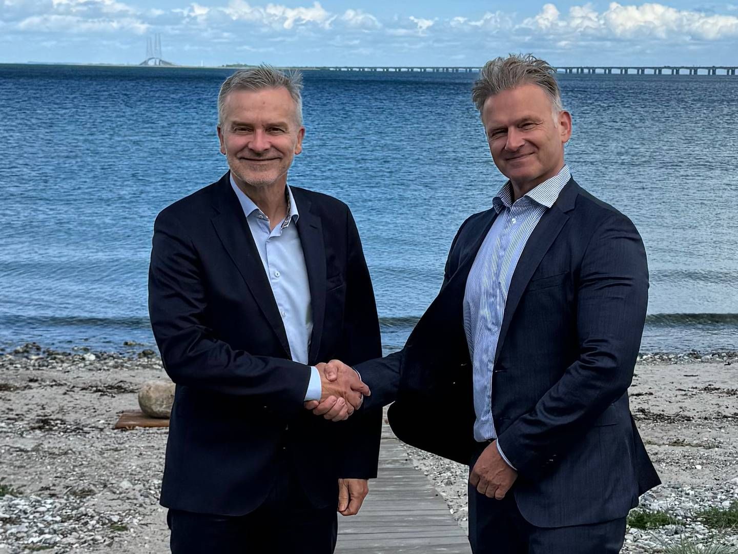 Klaus B. Nielsen siger farvel som adm. direktør efter 37 år i Espersen og moderkoncernen Insepa og siger velkommen til den kommende topchef Tino Bendix. | Foto: PR/Espersen